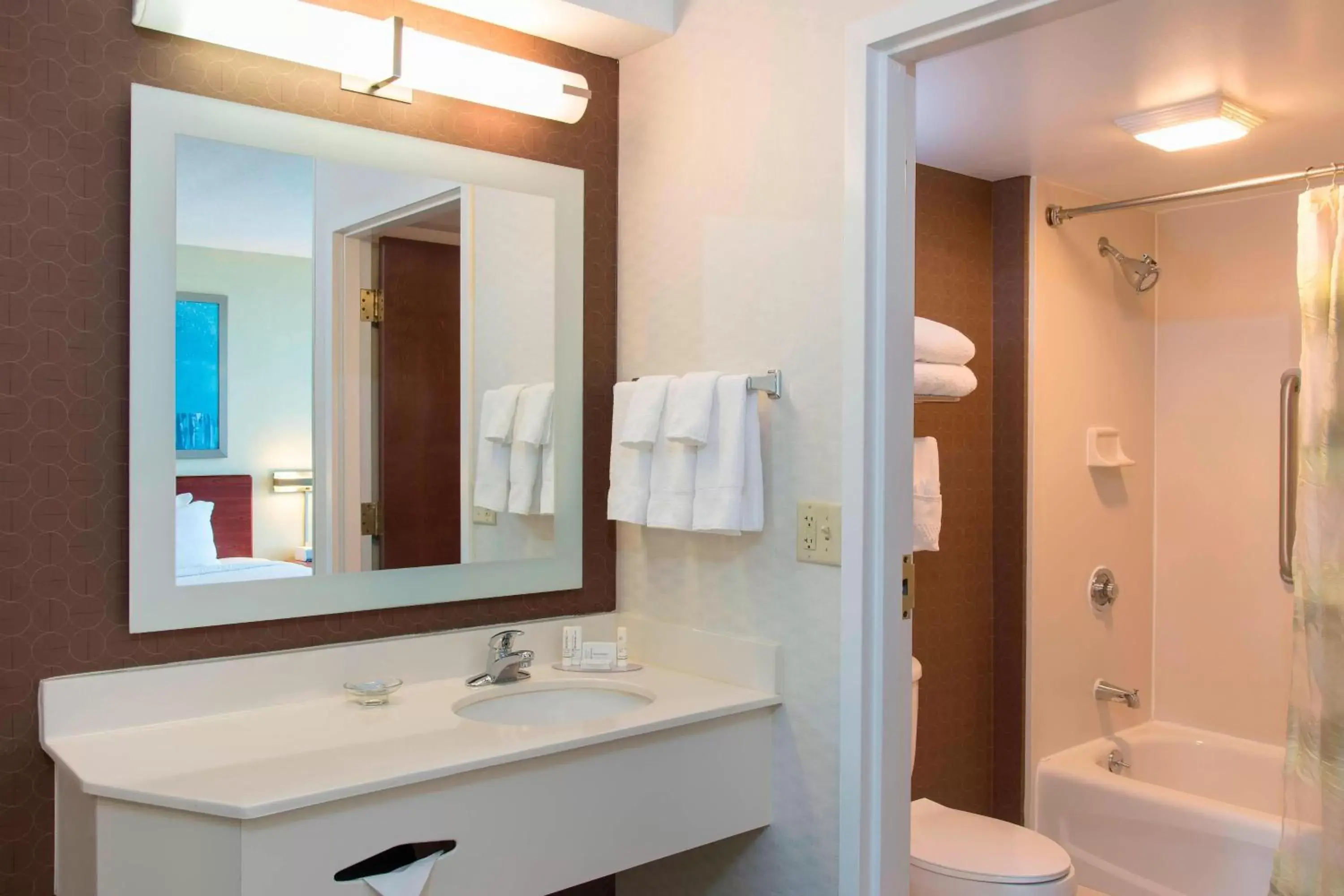 Bathroom in SpringHill Suites by Marriott Peoria