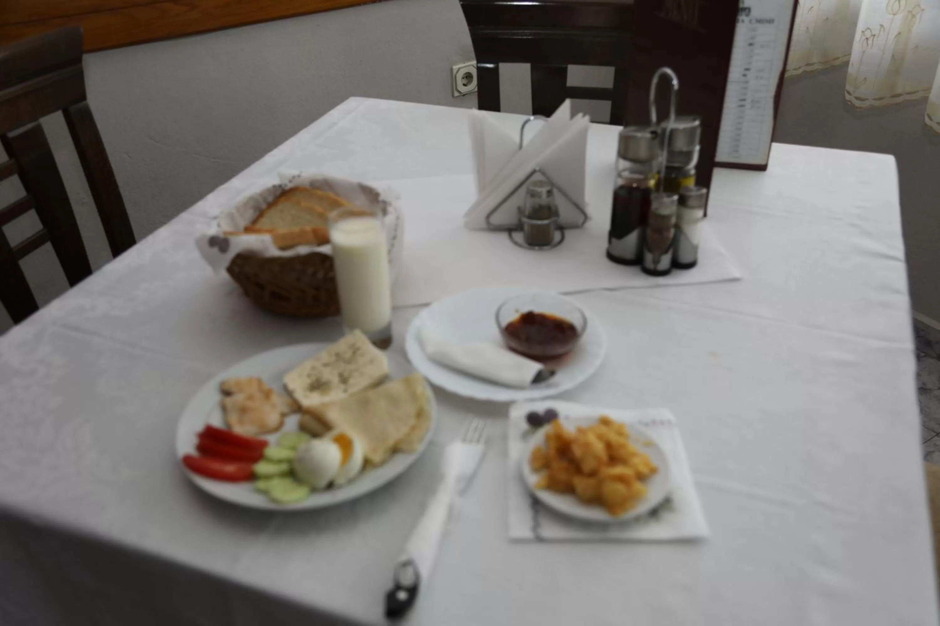 Breakfast in Hotel Kabashi