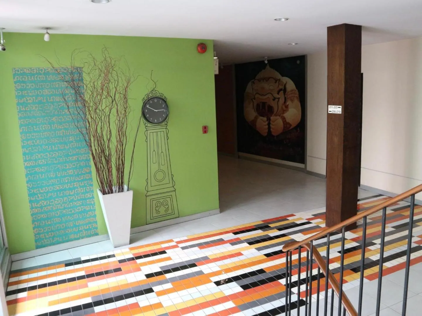 Property building in Swana Bangkok Hotel