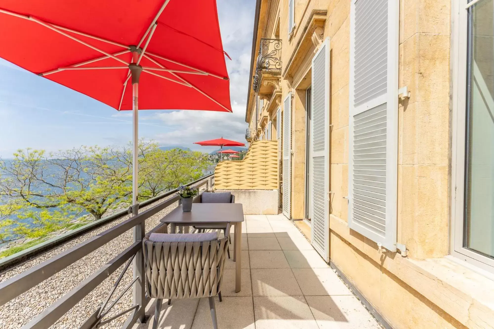 Balcony/Terrace in Beau Rivage Hotel