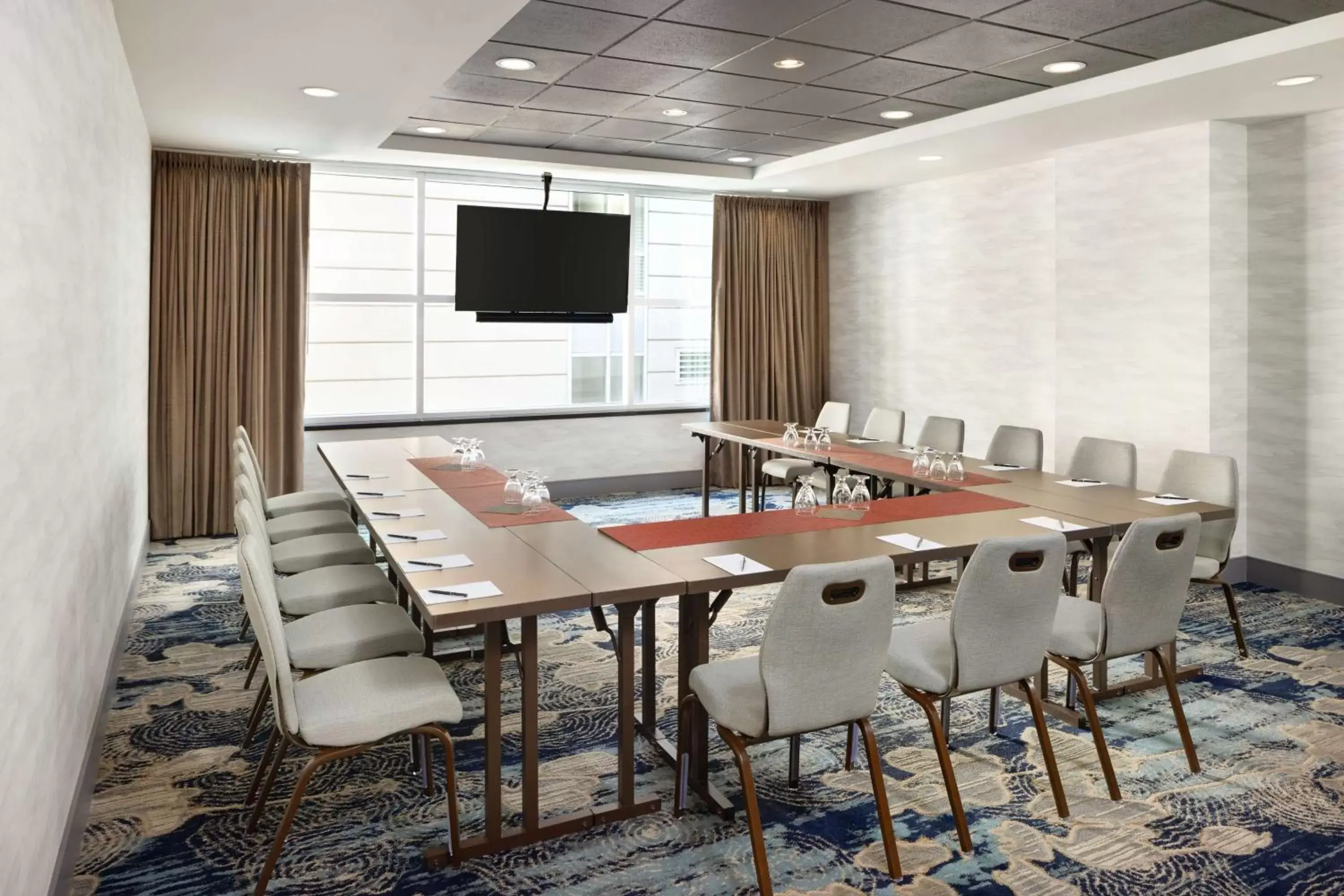 Meeting/conference room in Hilton Vancouver Downtown, BC, Canada