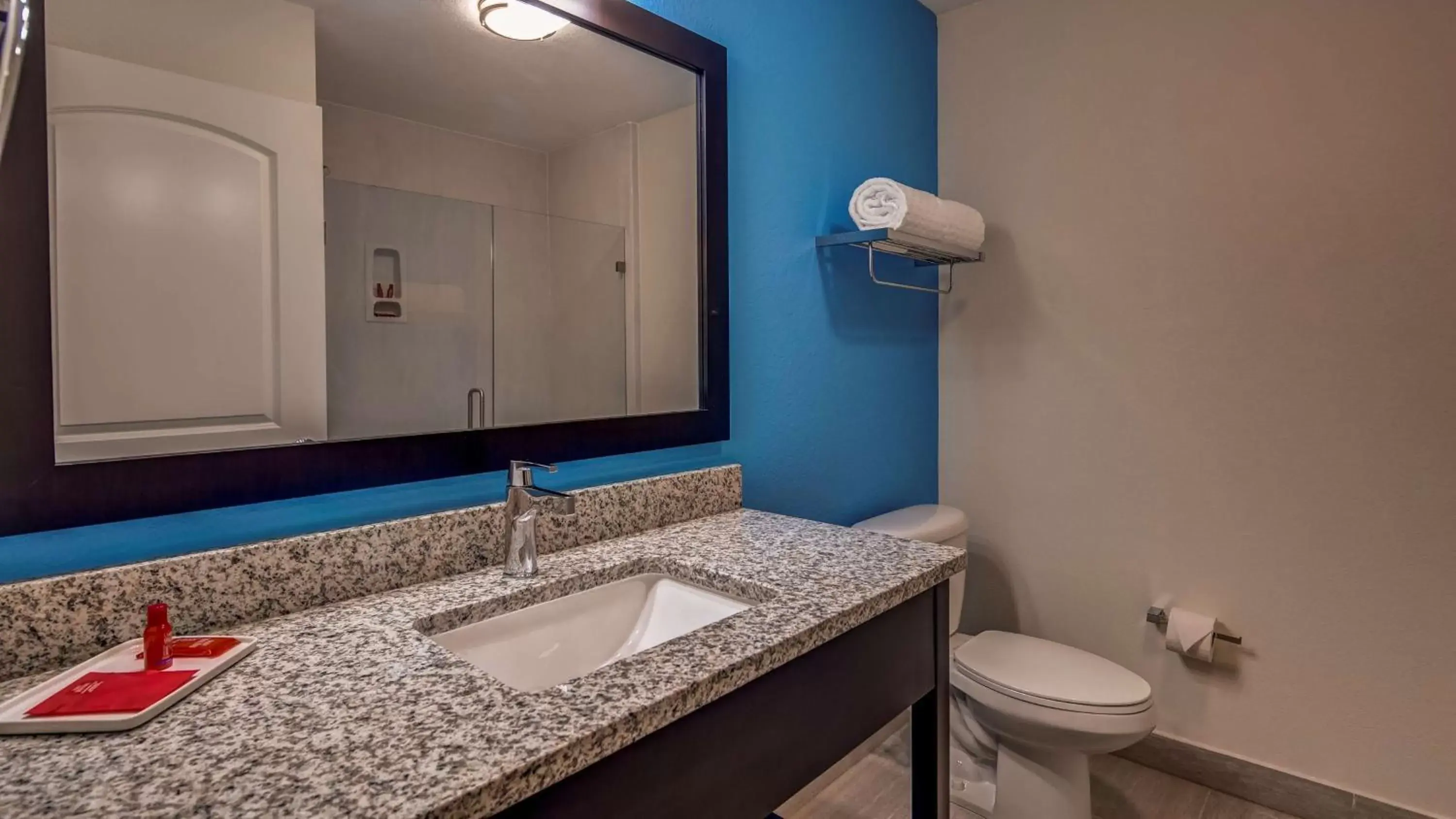 Bathroom in SureStay Plus Hotel by Best Western Humble Bathroom in SureStay Plus Hotel by Best Western Humble
