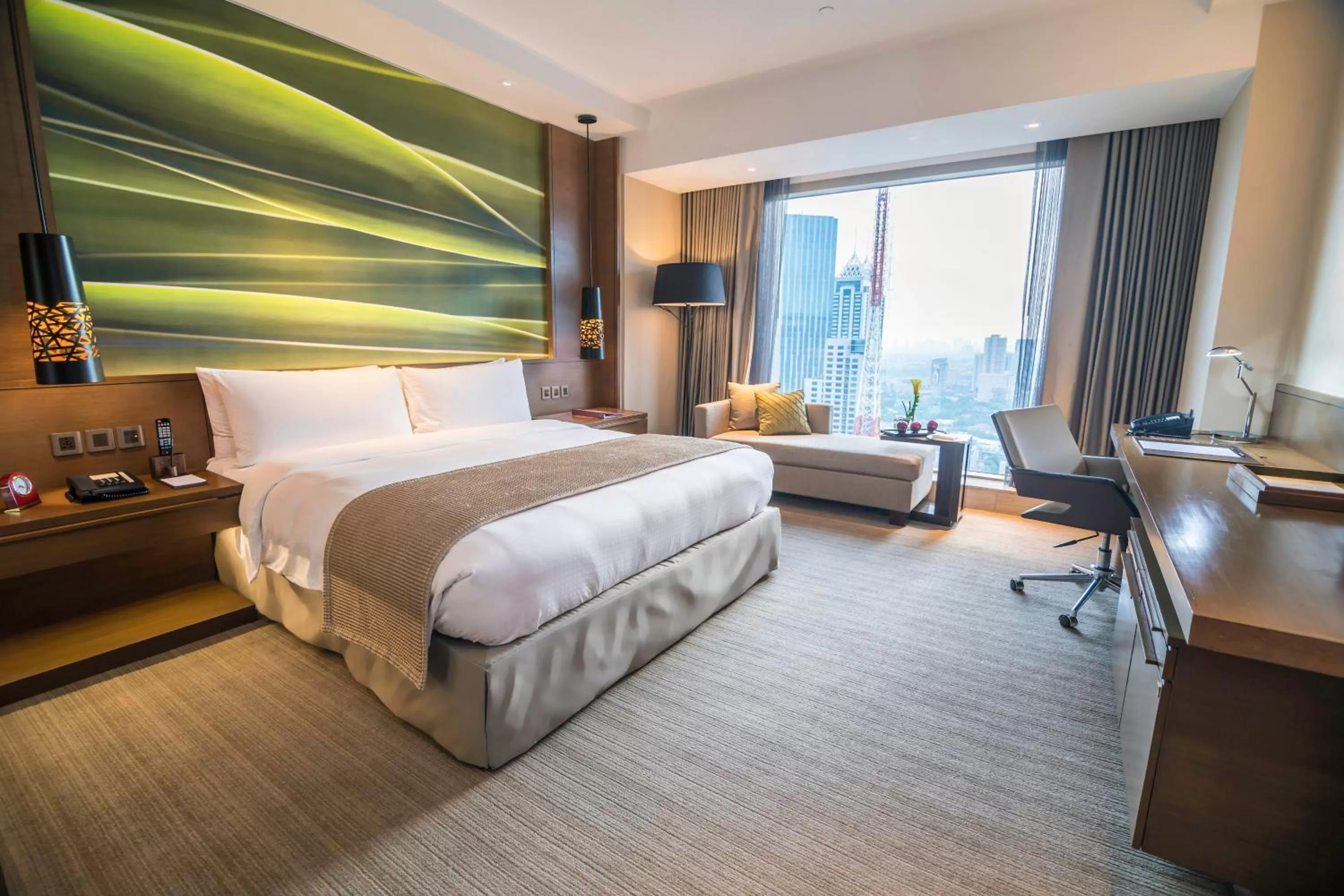 Bedroom, Bed in Marco Polo Ortigas Manila