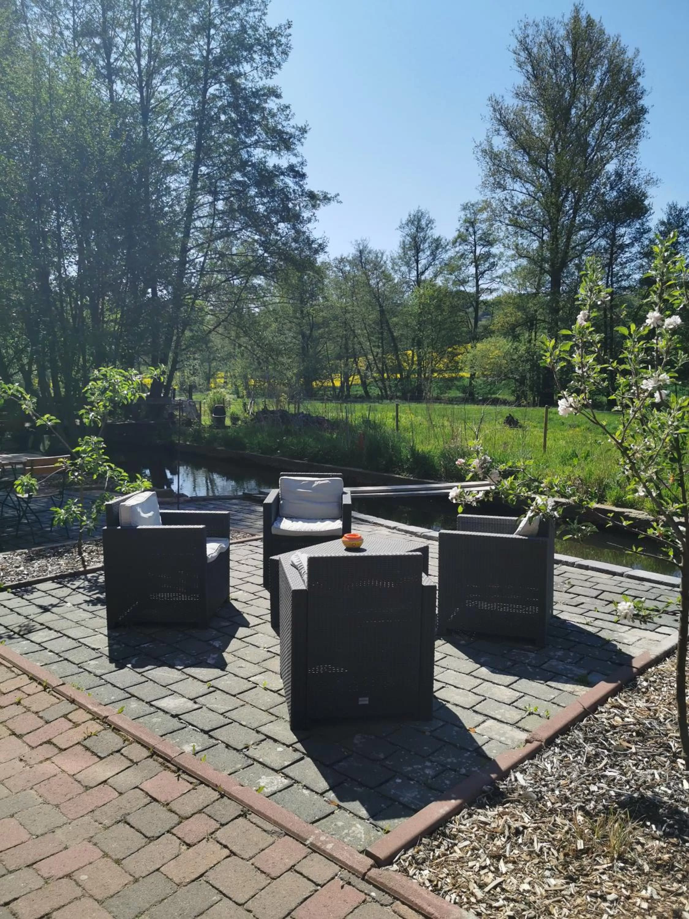 Patio in Hotel Gutsmühle