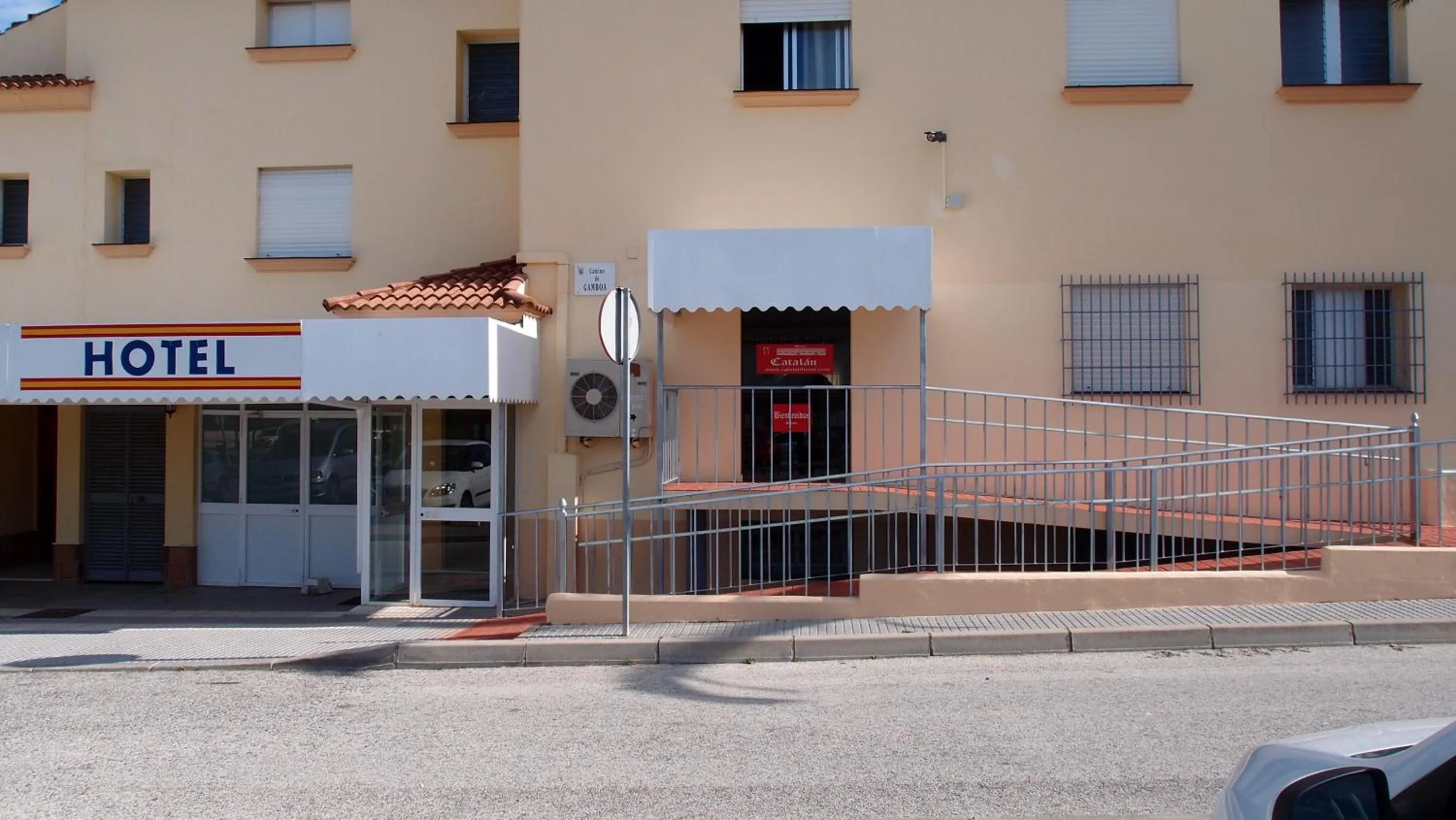 Facade/entrance in Hotel Catalán Puerto Real
