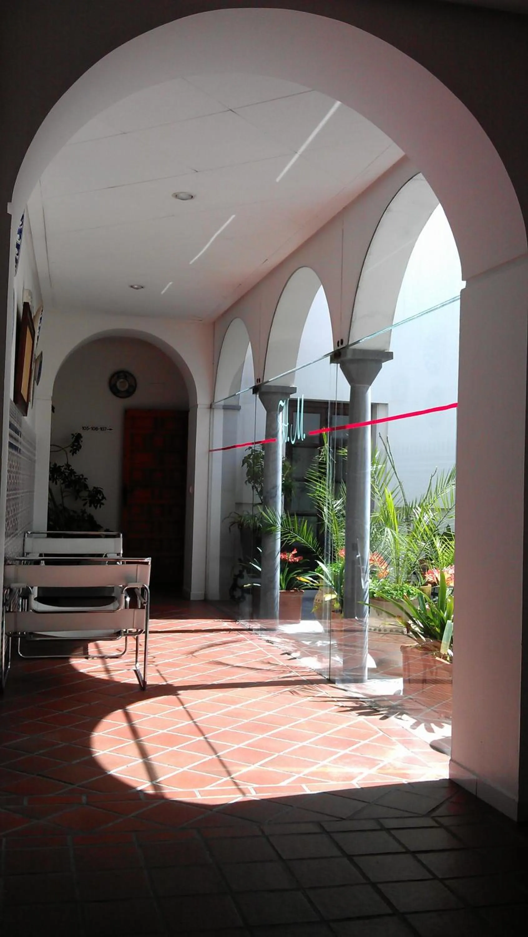 Decorative detail in Hotel Maestre