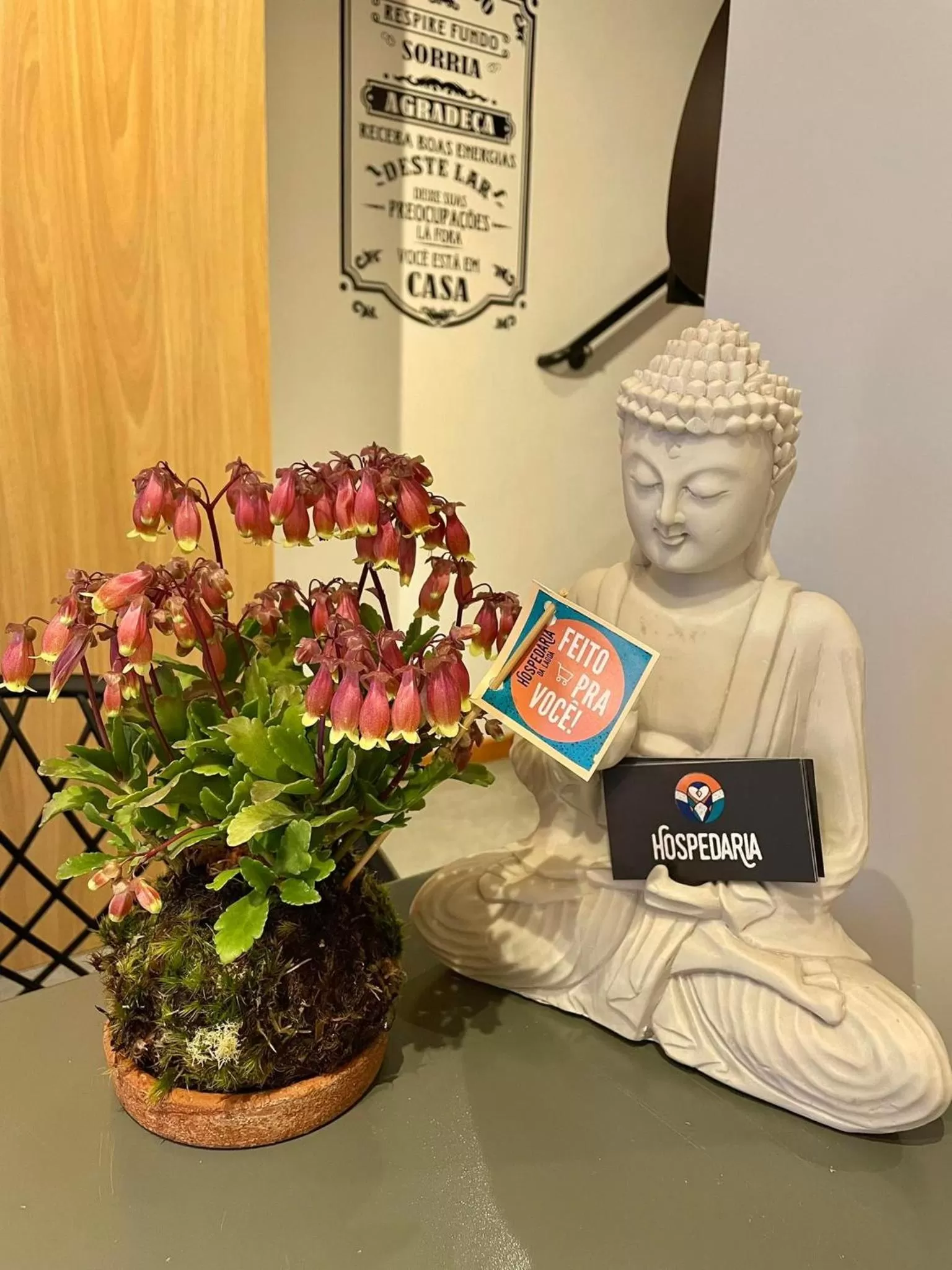 Decorative detail in Hospedaria da Lagoa