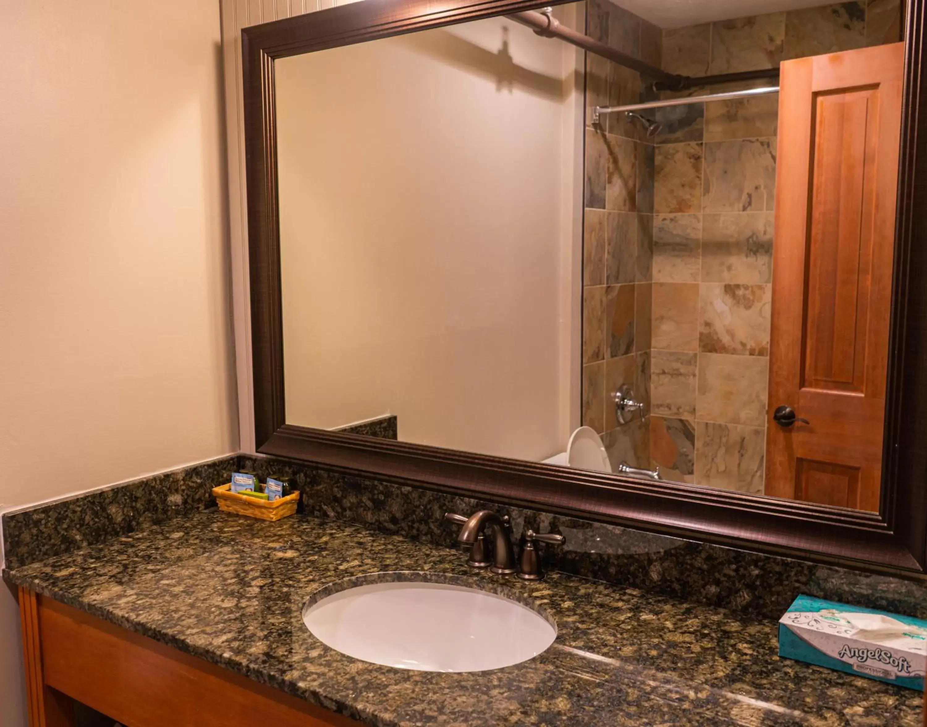 Bathroom in The Black Bear Lodge at Stratton Mountain Resort