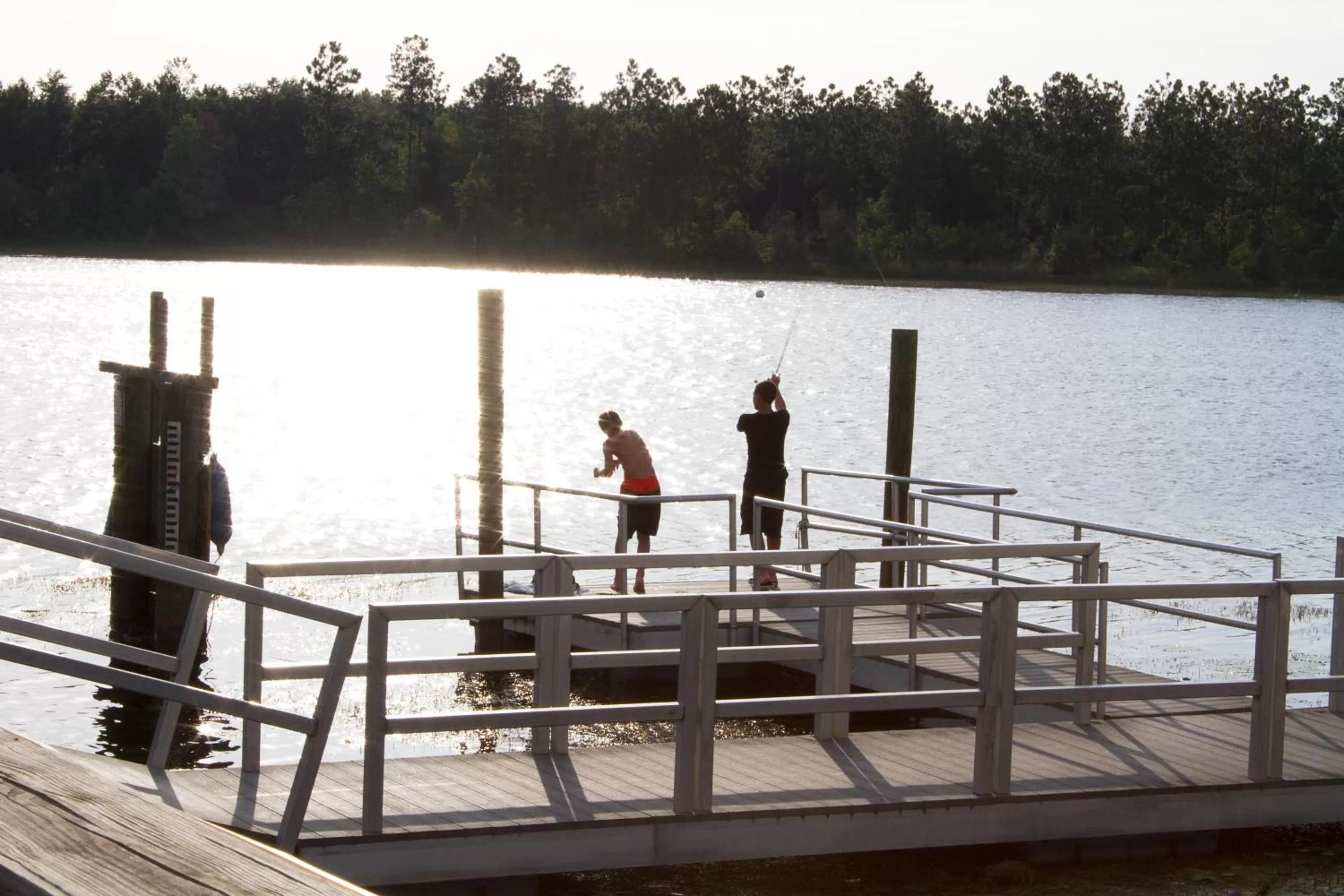 Fishing in Summer Bay Orlando by Exploria Resorts
