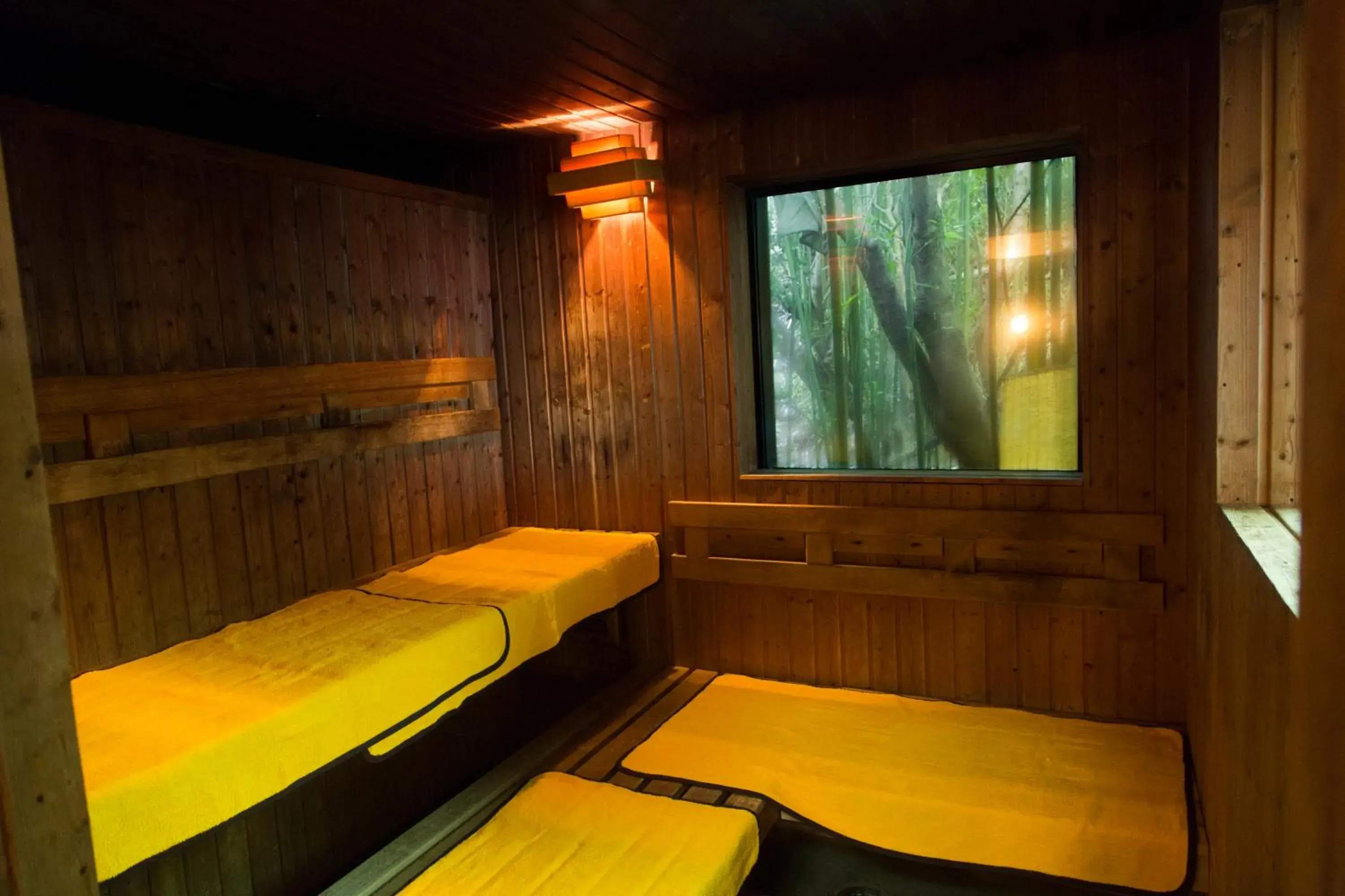 Sauna, Bed in Arima Onsen Motoyu Kosenkaku