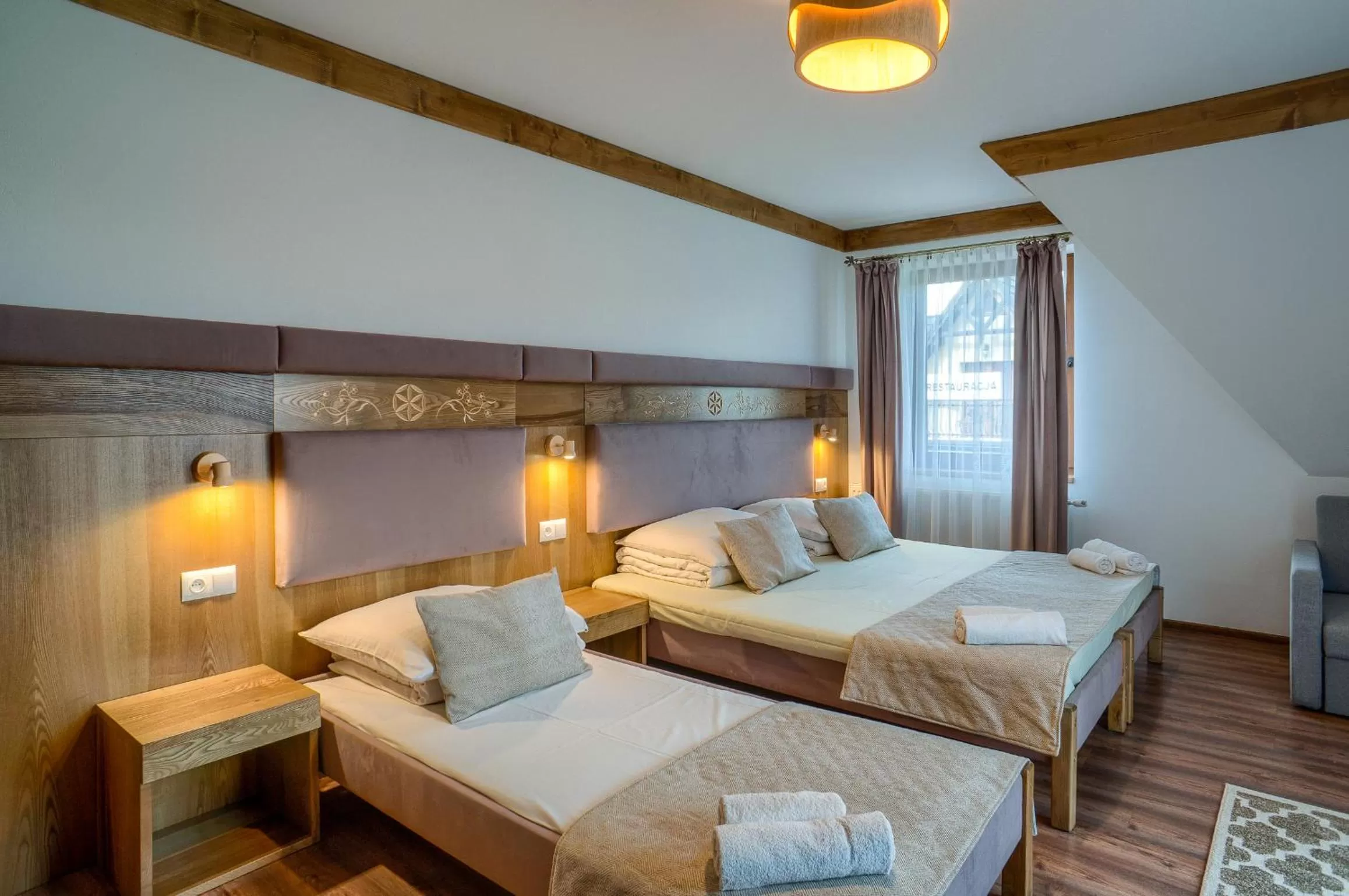 Photo of the whole room, Bed in Dom Wypoczynkowy Stokrotka