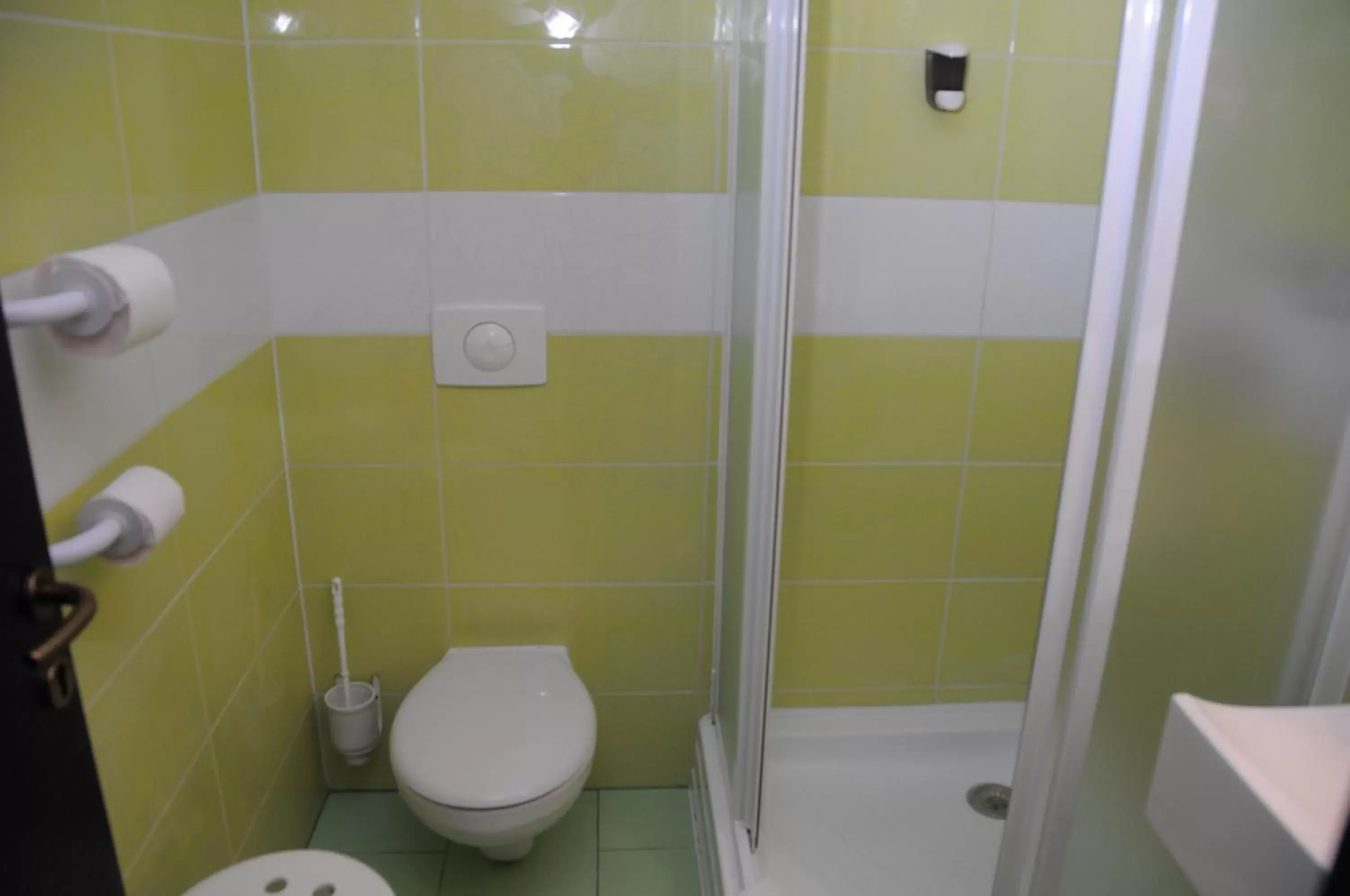 Bathroom in Green Hotel Budapest