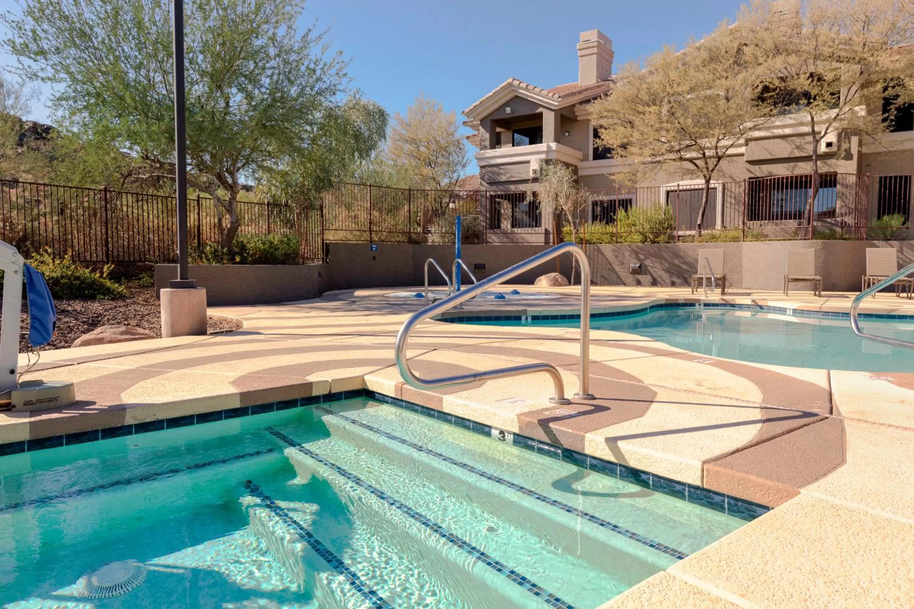 Swimming pool in Raintree at Phoenix South Mountain Preserve