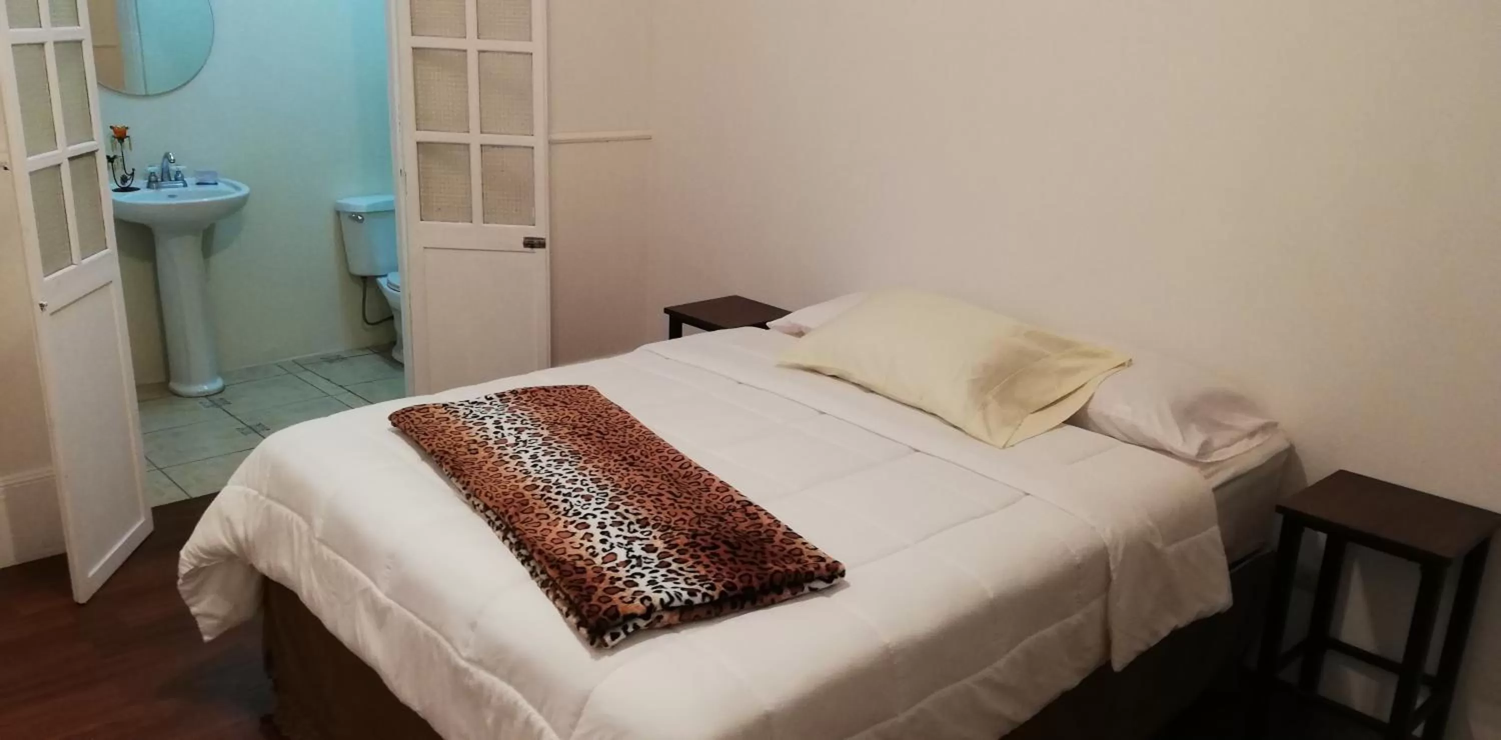 Bed in Casa Mayela Guest House