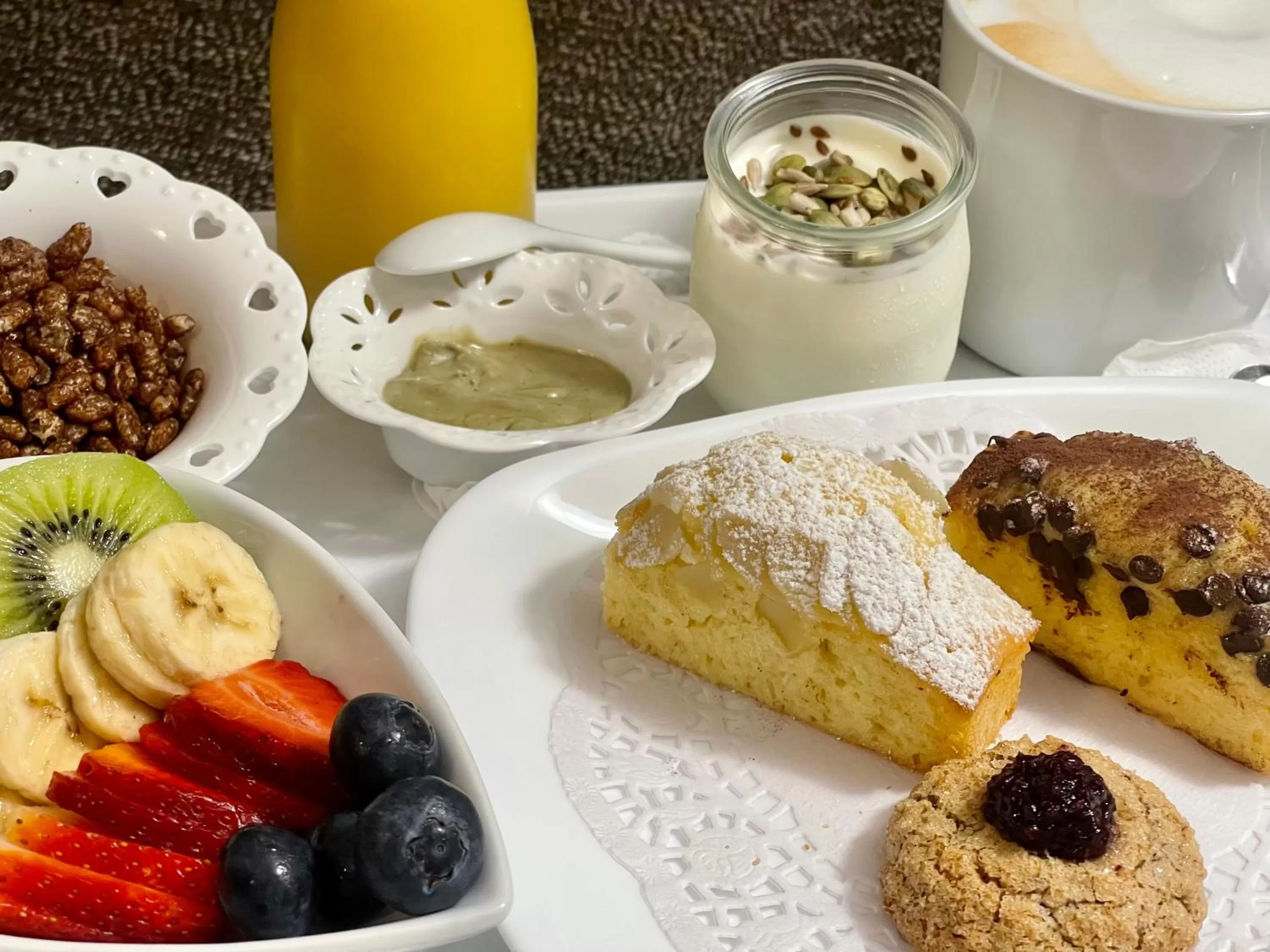 Food and drinks in B&B Mare Monti Miniere