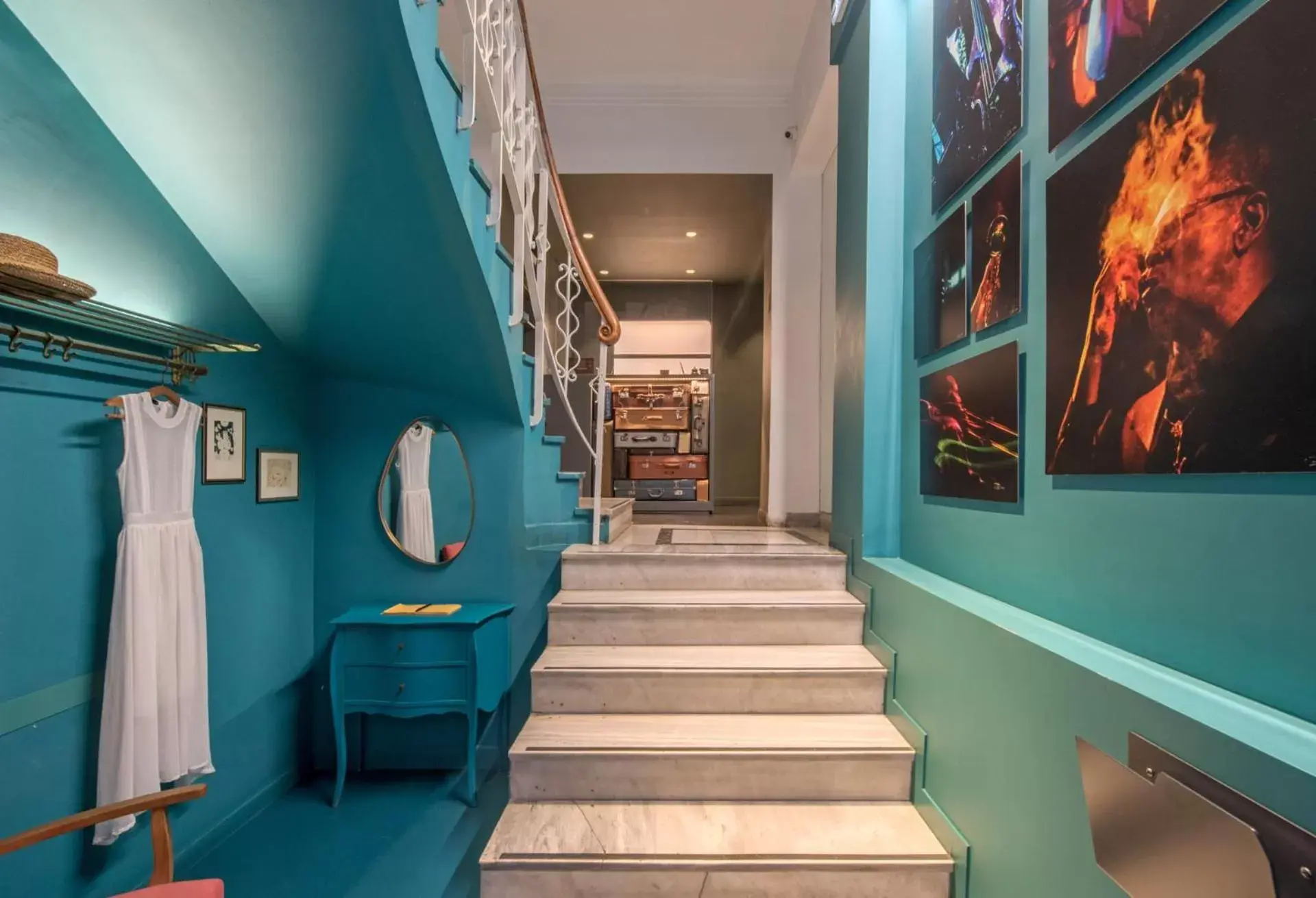 Property building in Kimon Hotel Athens Property building in Kimon Hotel Athens