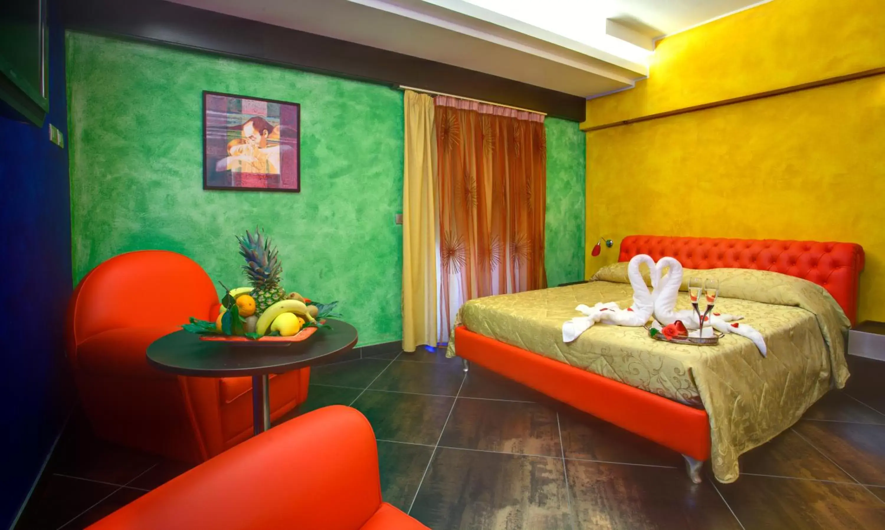 Bed in Abalon Pompei Resort Bed in Abalon Pompei Resort