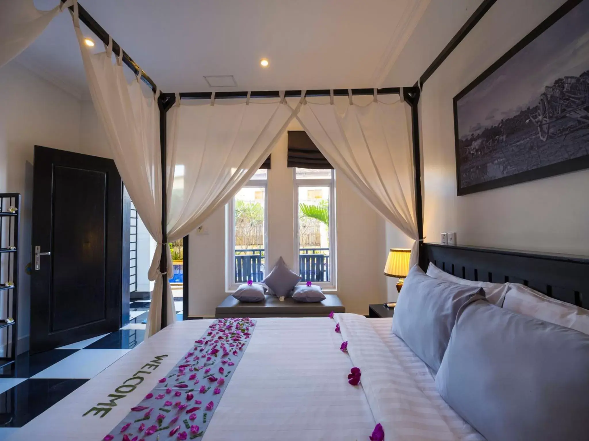 Bedroom in Rithy Rine Angkor Residence