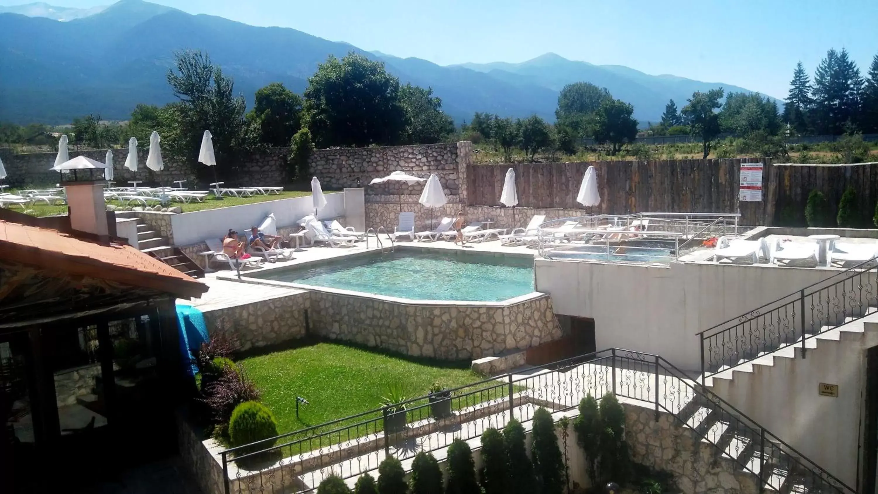 Pool View in Zara Hotel