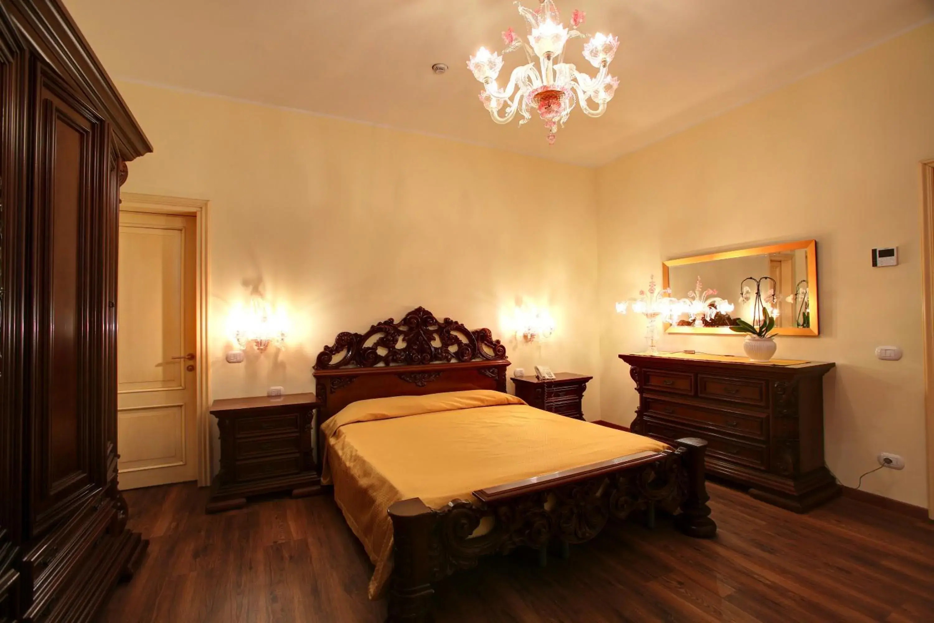 Bed in Hotel Villa Braida