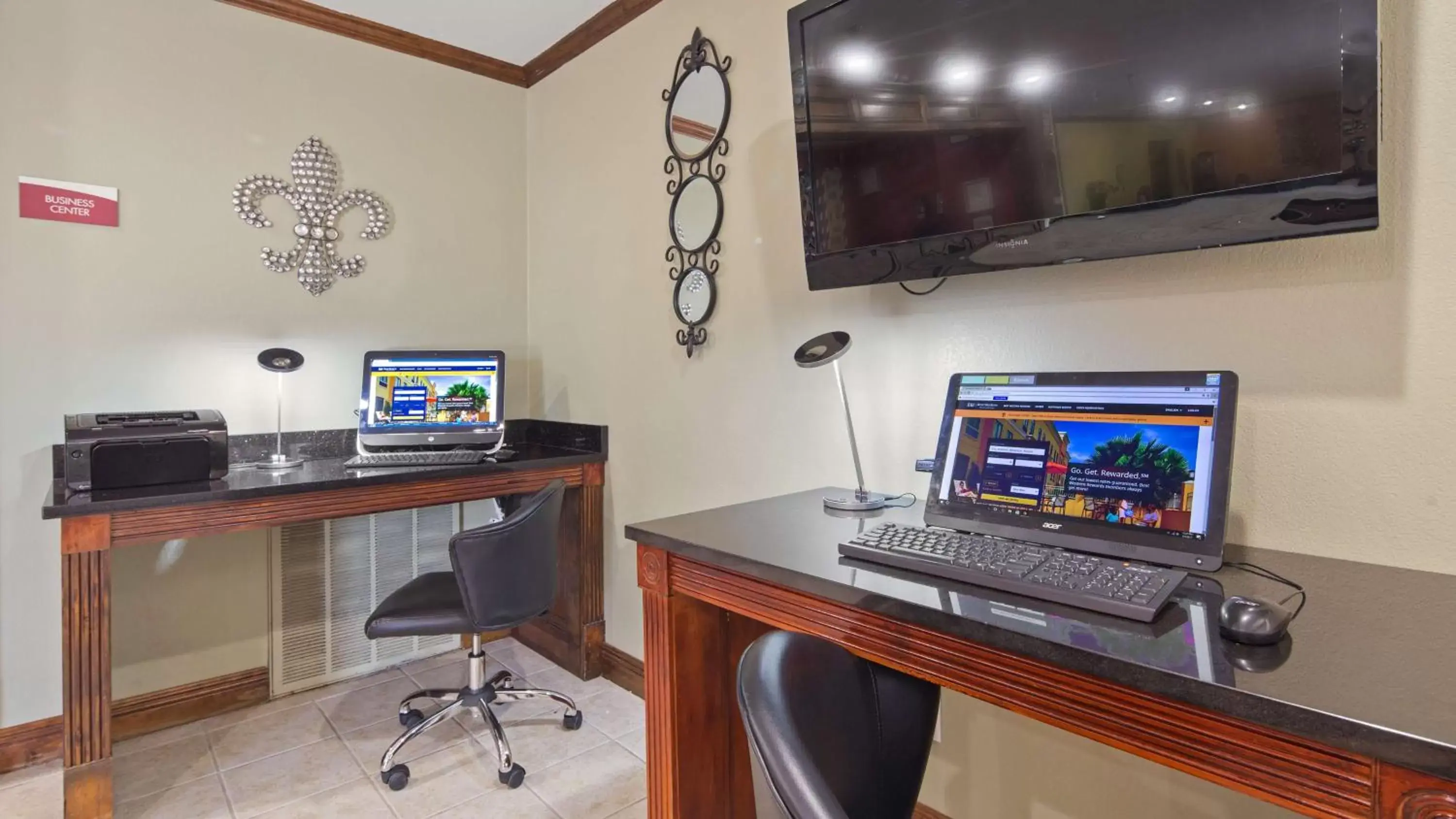 Business facilities, Business Area/Conference Room in Best Western Bayou Inn