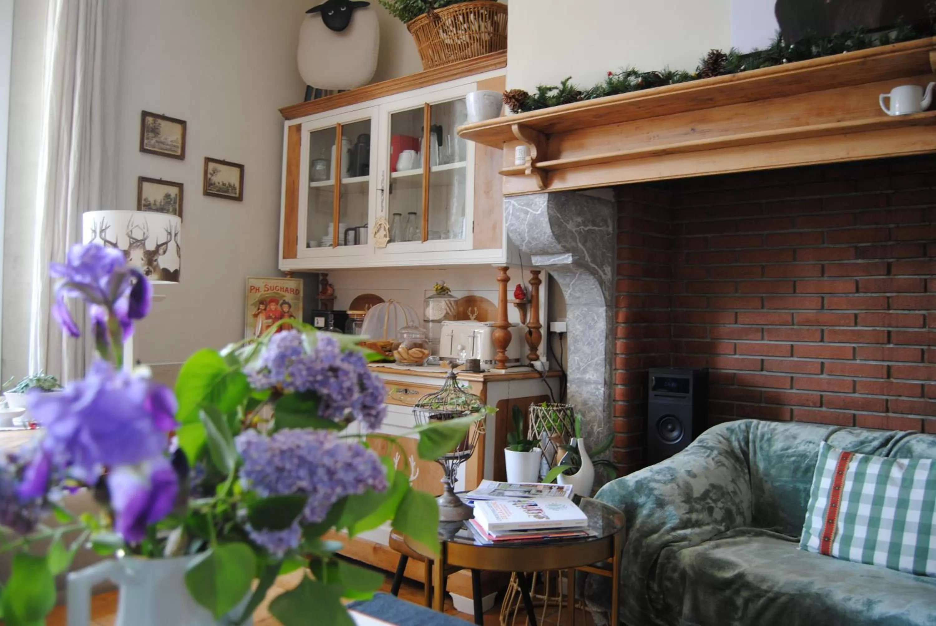 Living room in Chalet Mina