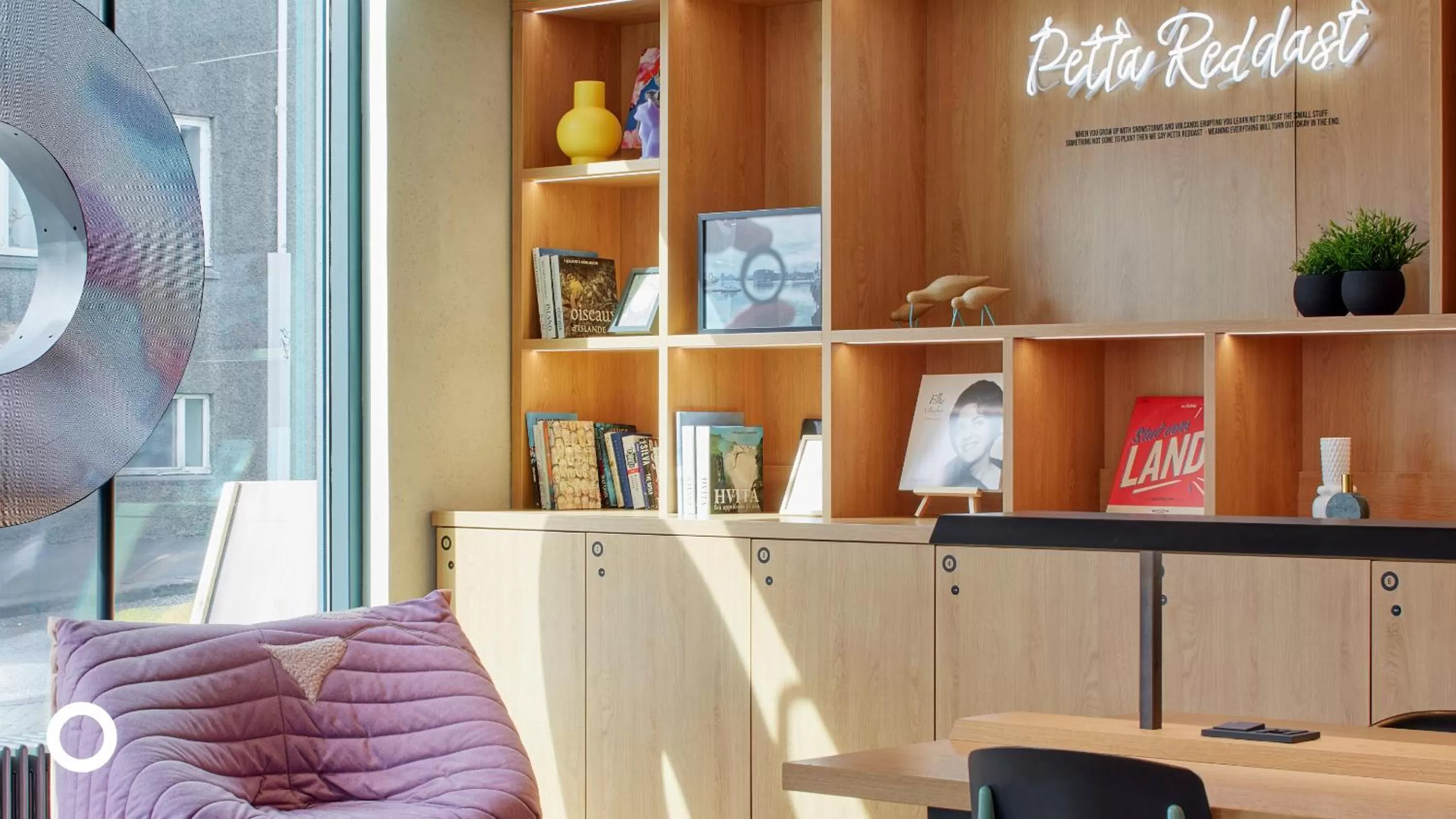 Seating area in Center Hotels Laugavegur