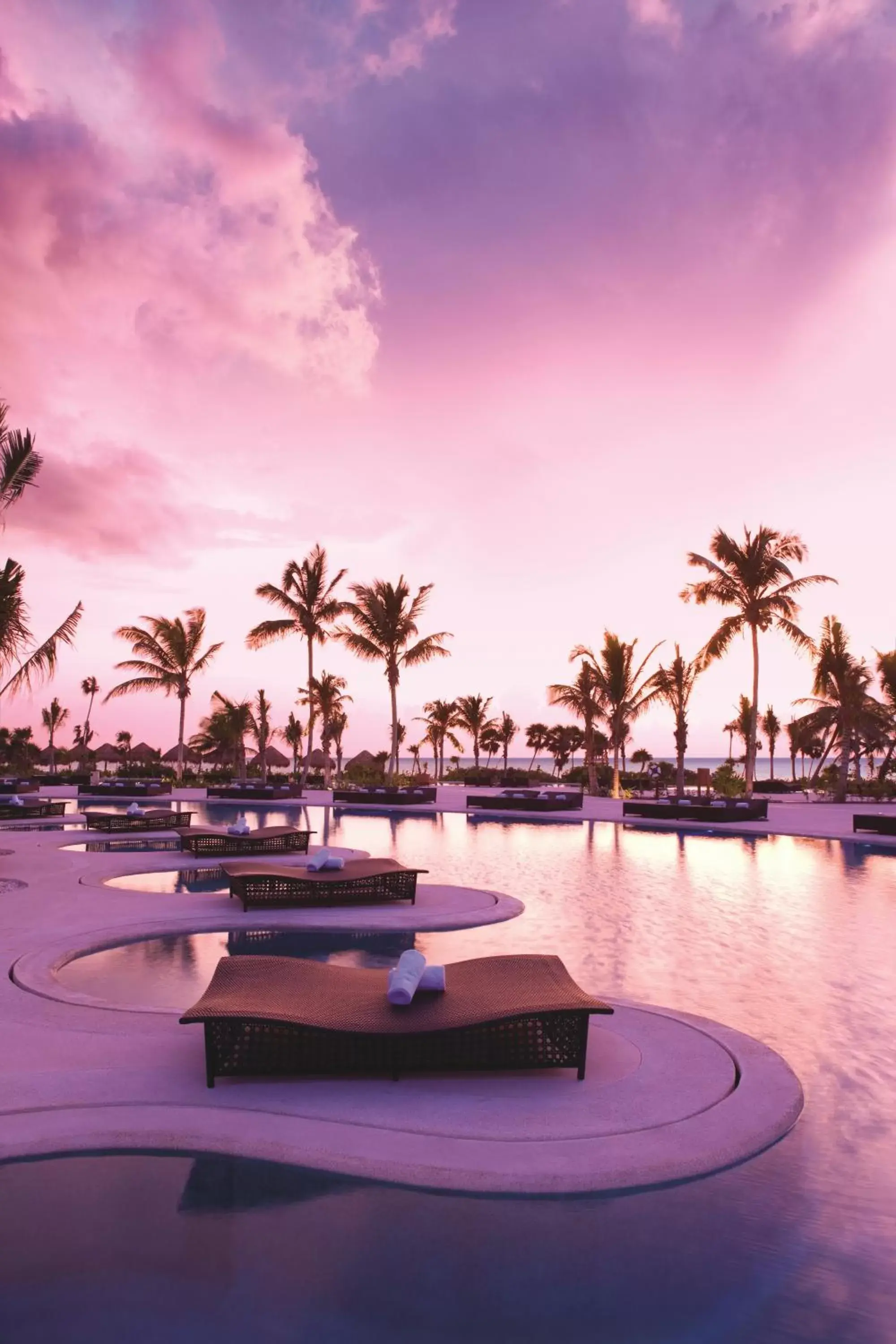 Swimming Pool in Secrets Maroma Beach Riviera Cancun - Adults only