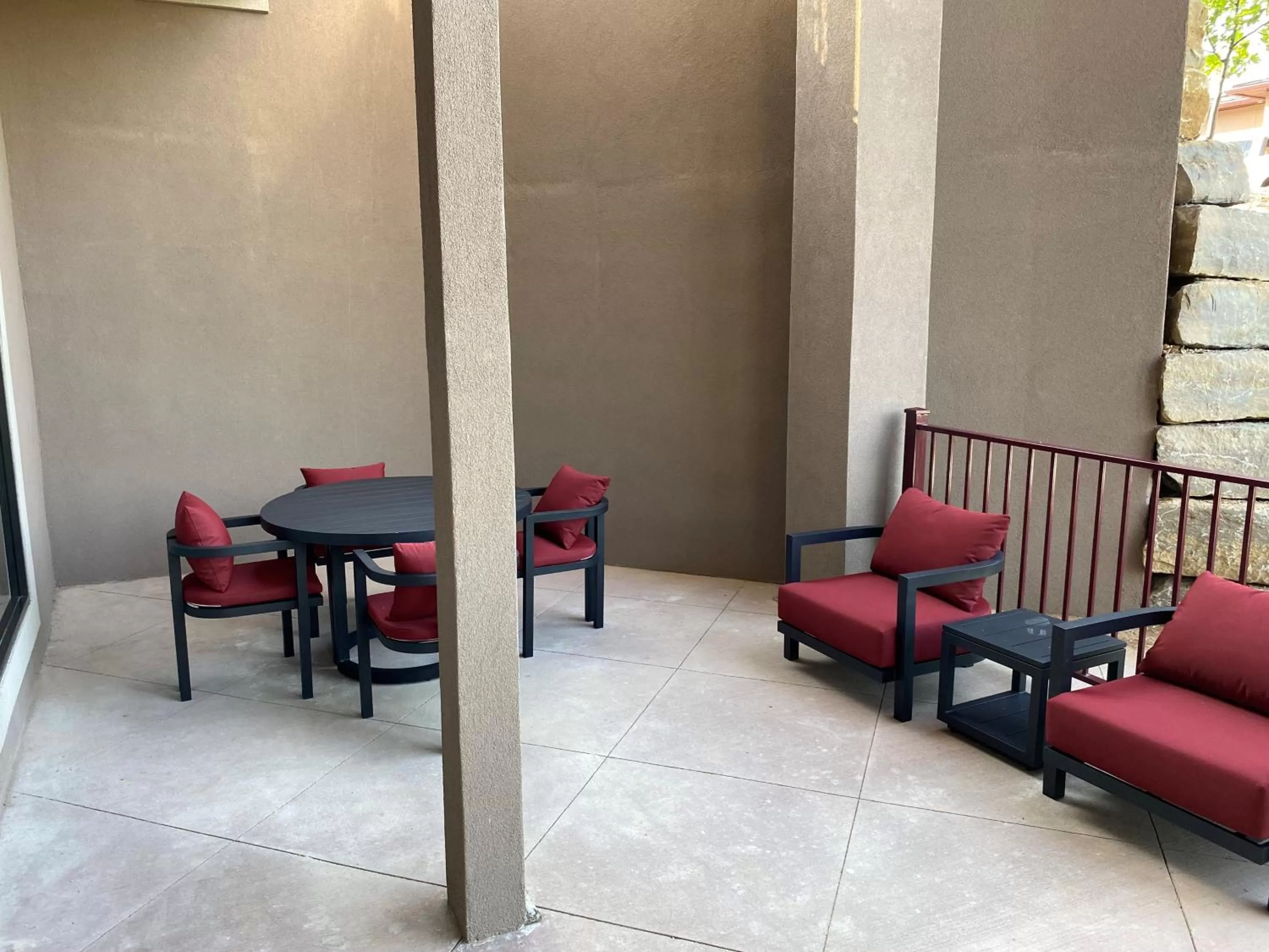 Patio in The Resort at Lake of the Ozarks