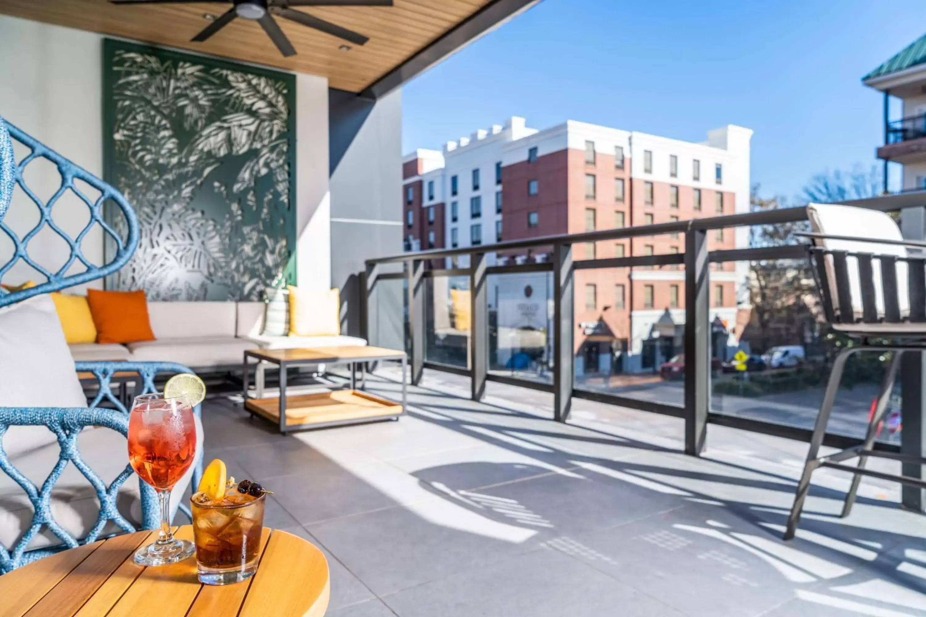 Pool view in Hyatt Place Gainesville Downtown Pool view in Hyatt Place Gainesville Downtown