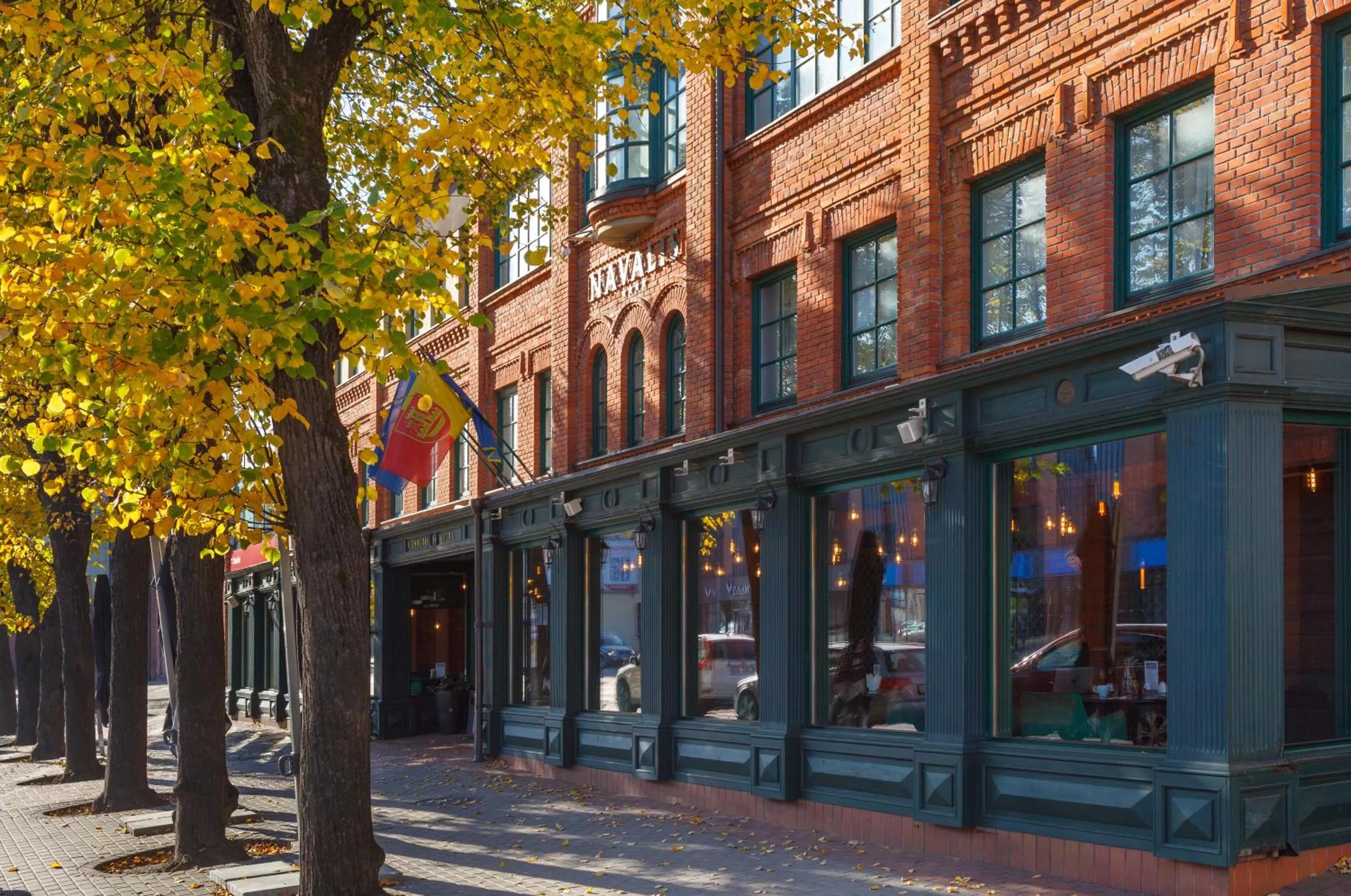 Facade/entrance in Hotel Navalis, Klaipėda