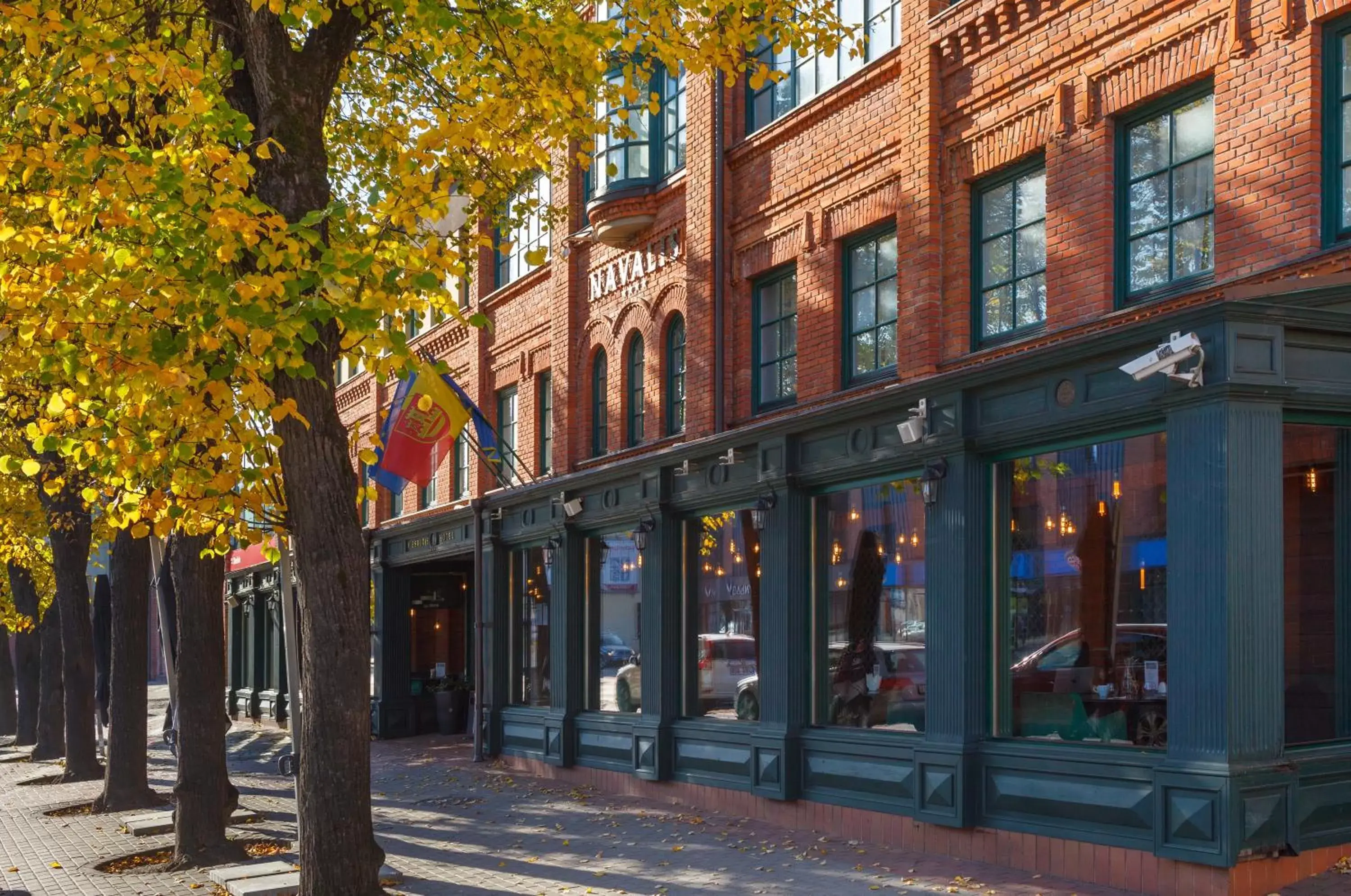 Facade/entrance in Hotel Navalis, Klaipėda Facade/entrance in Hotel Navalis, Klaipėda
