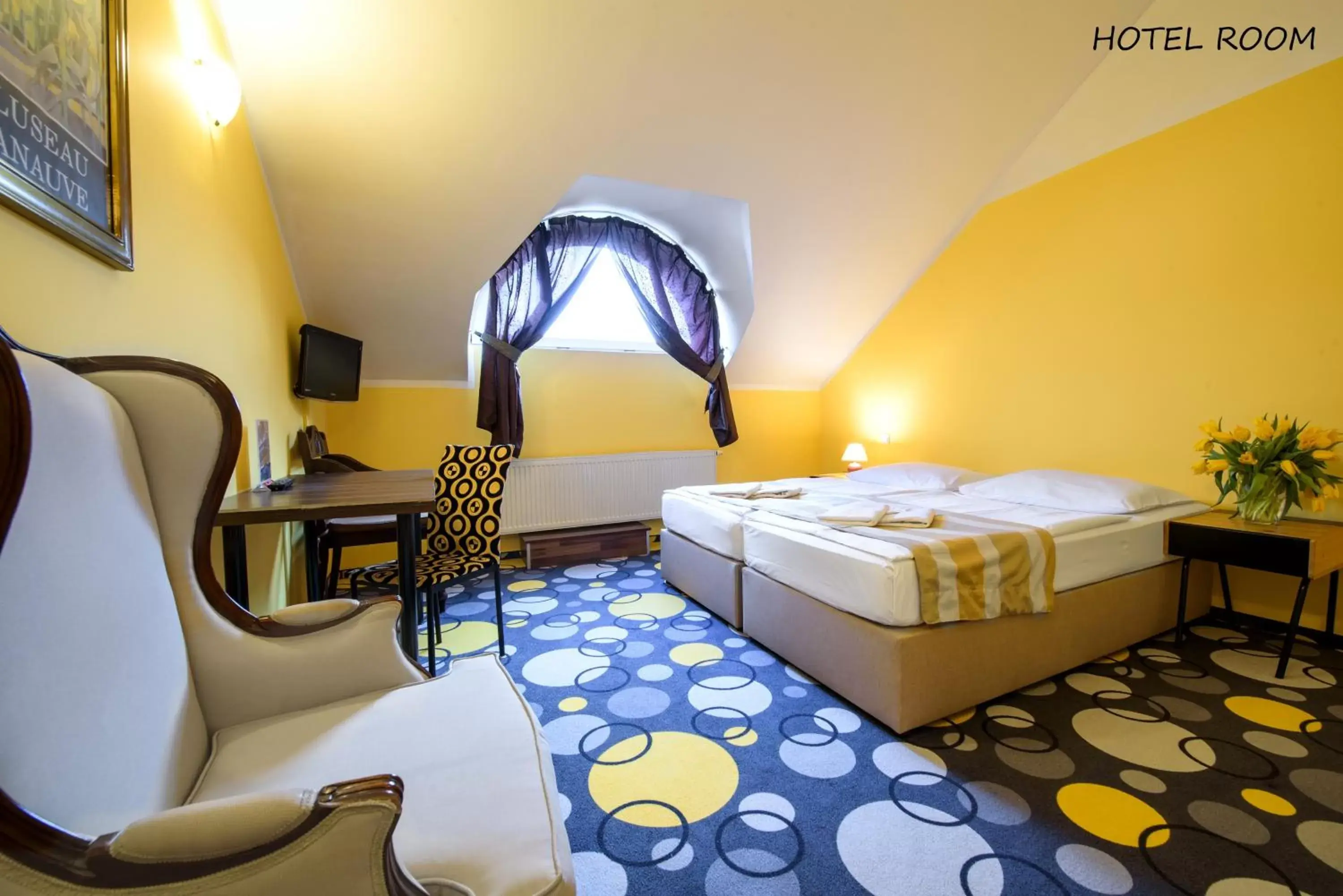 Bed in Hotel Otakar