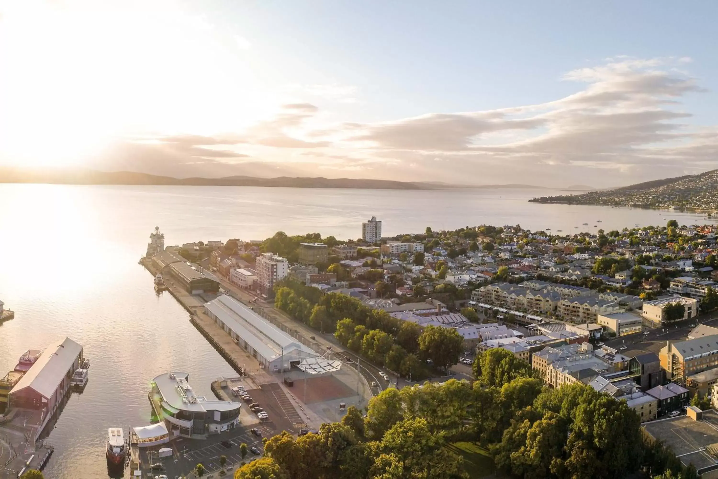 Property building, Bird's-eye View in The Tasman, a Luxury Collection Hotel, Hobart