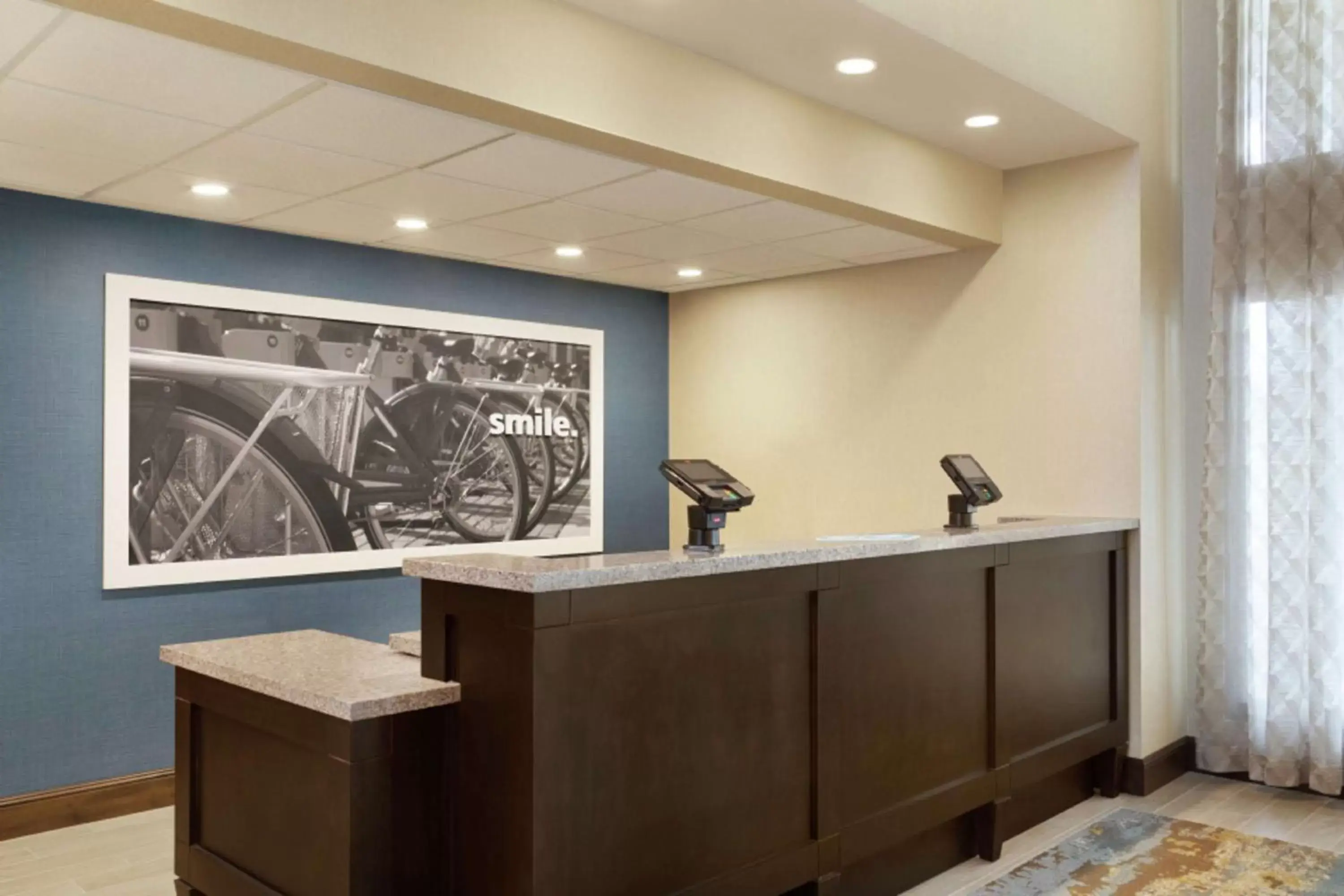 Lobby or reception in Hampton Inn and Suites Springdale Lobby or reception in Hampton Inn and Suites Springdale