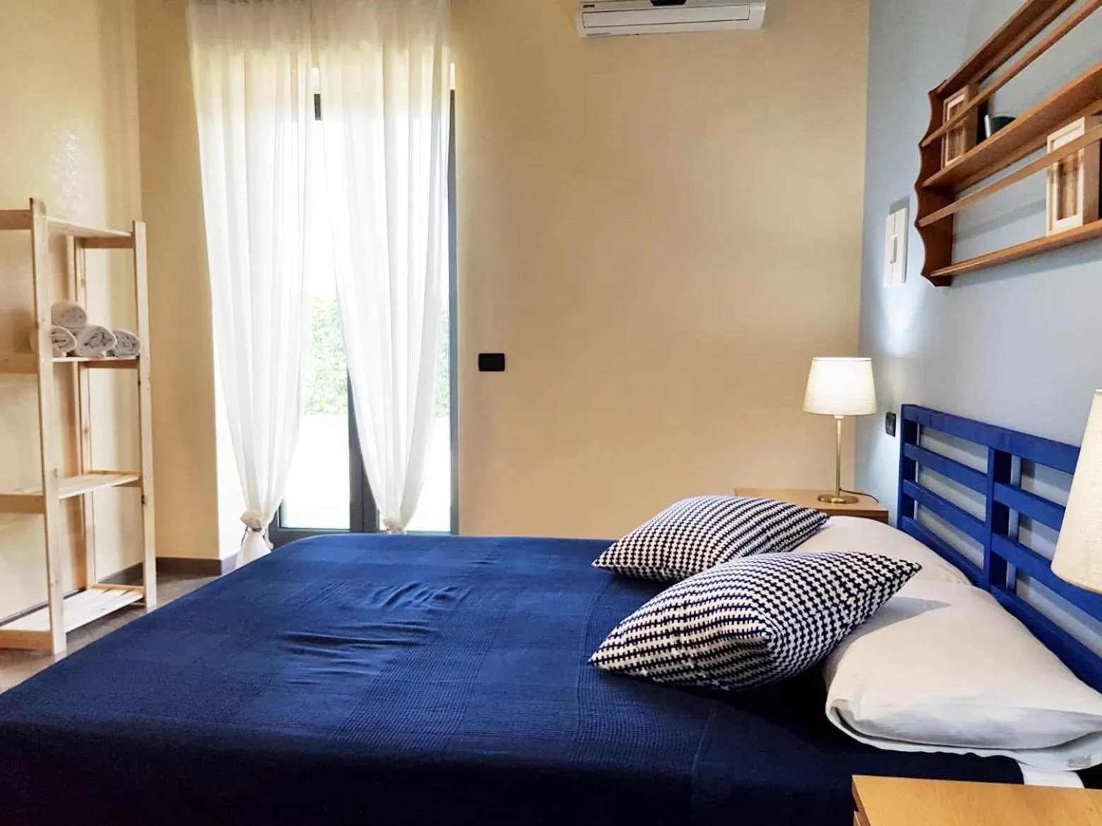 Bed in Villa del Mar - Sperlonga Vertice Rooms