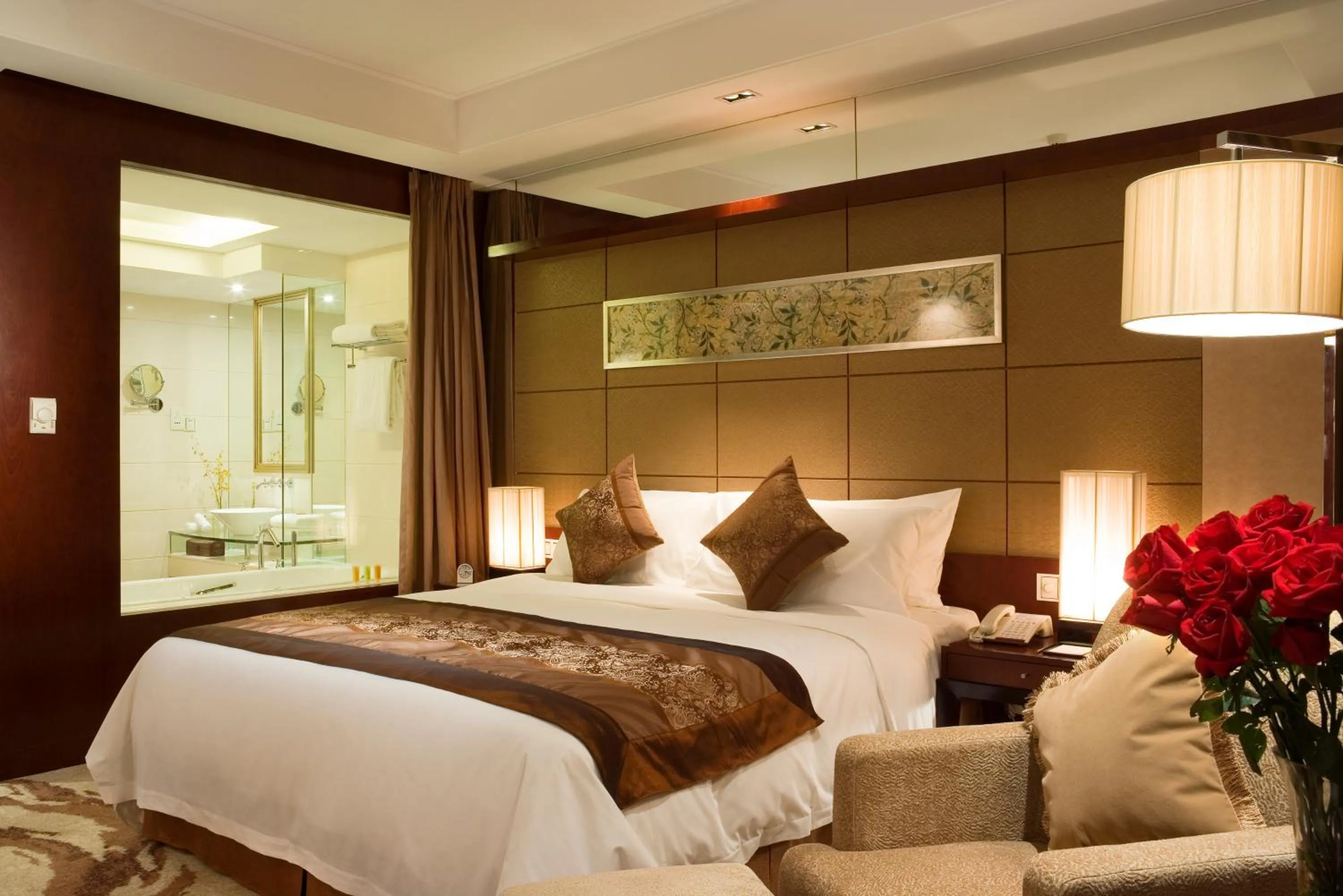 Photo of the whole room, Bed in Wyndham Garden Suzhou