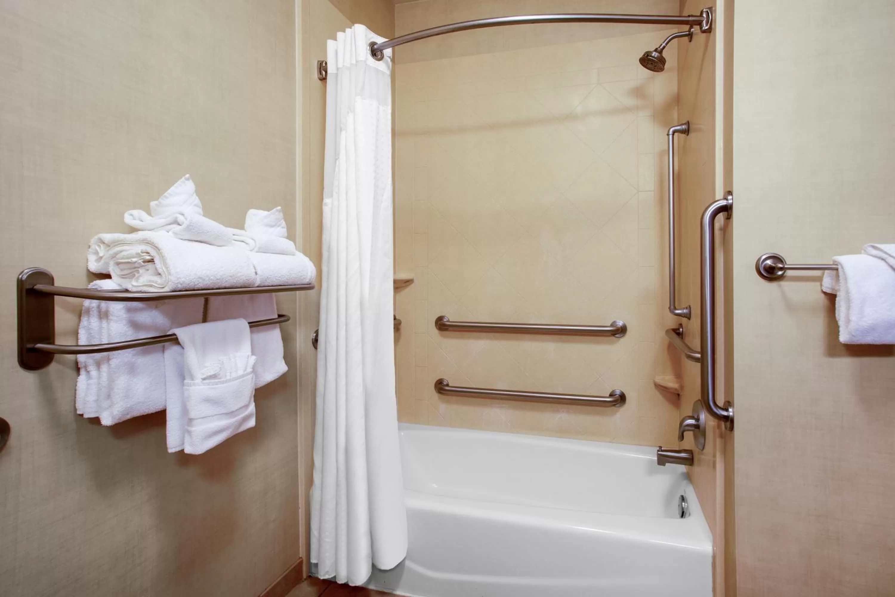 Shower in Holiday Inn Laramie by IHG