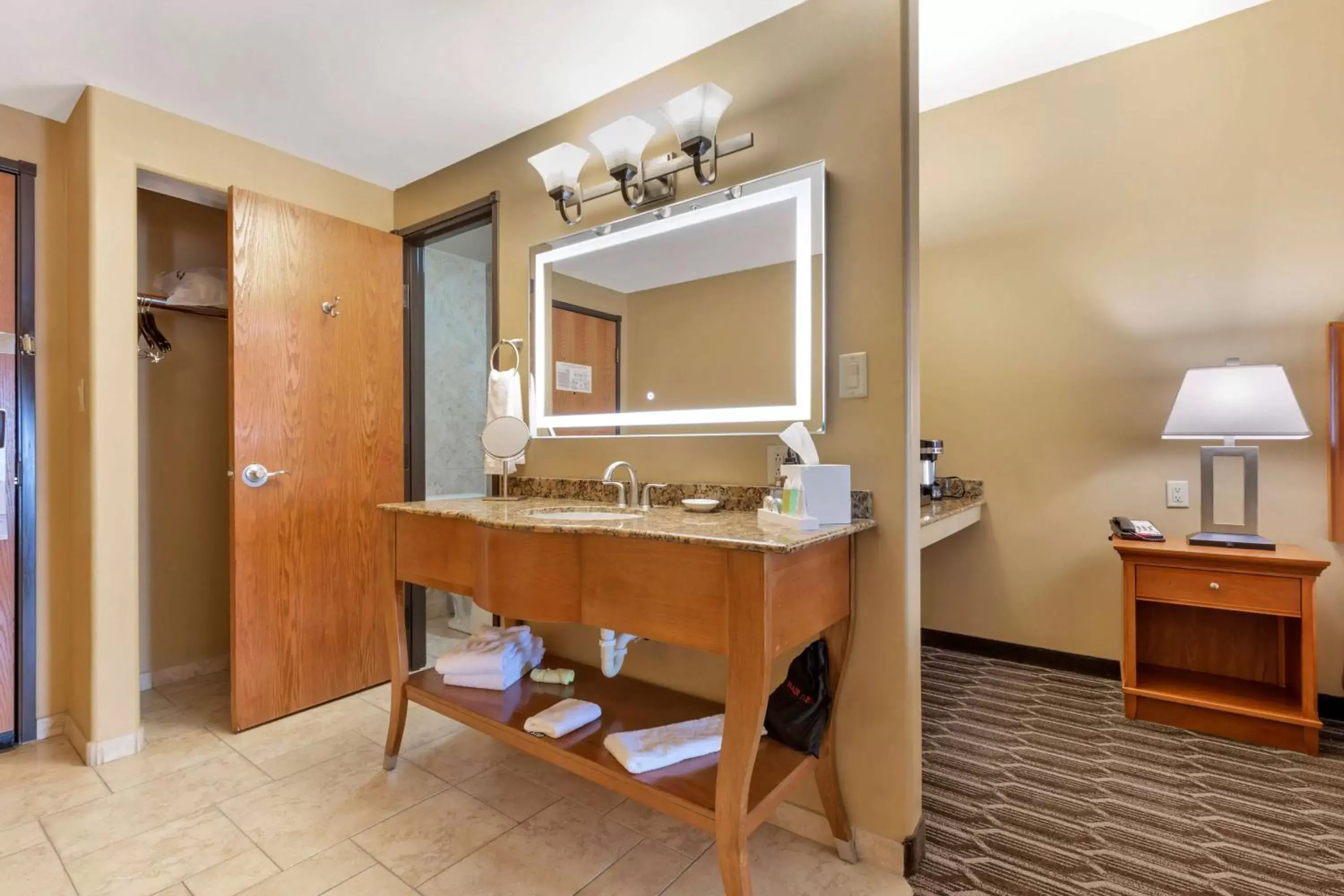 Bathroom in Best Western Plus Swiss Chalet Hotel & Suites