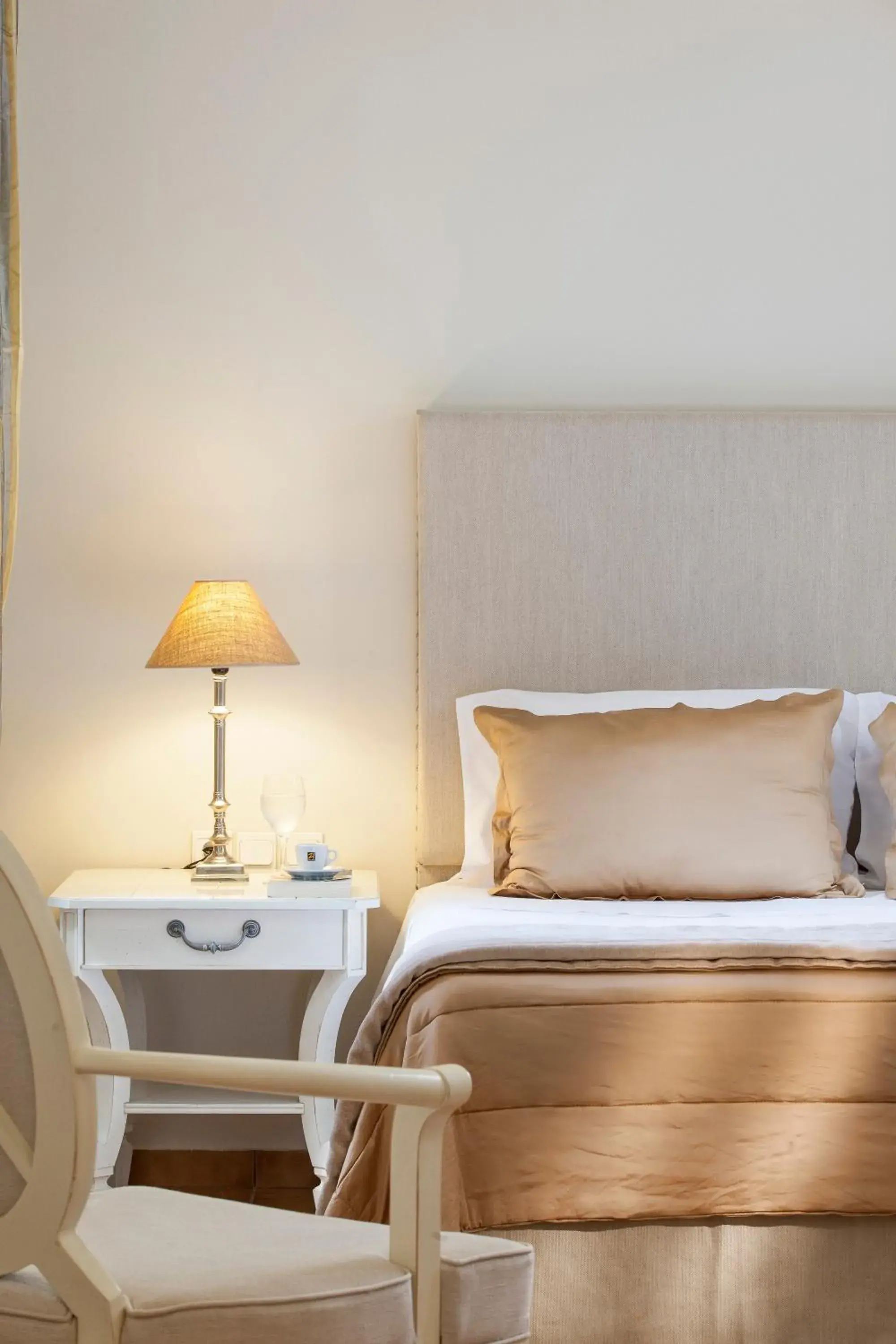 Bed in Aegean Suites Hotel