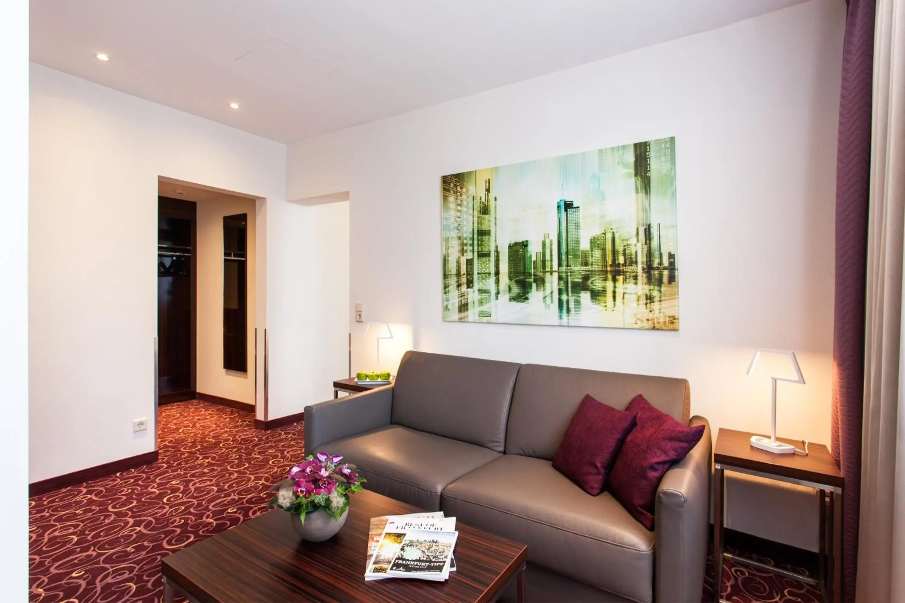 Living room, Seating Area in The Domicil Hotel Frankfurt City