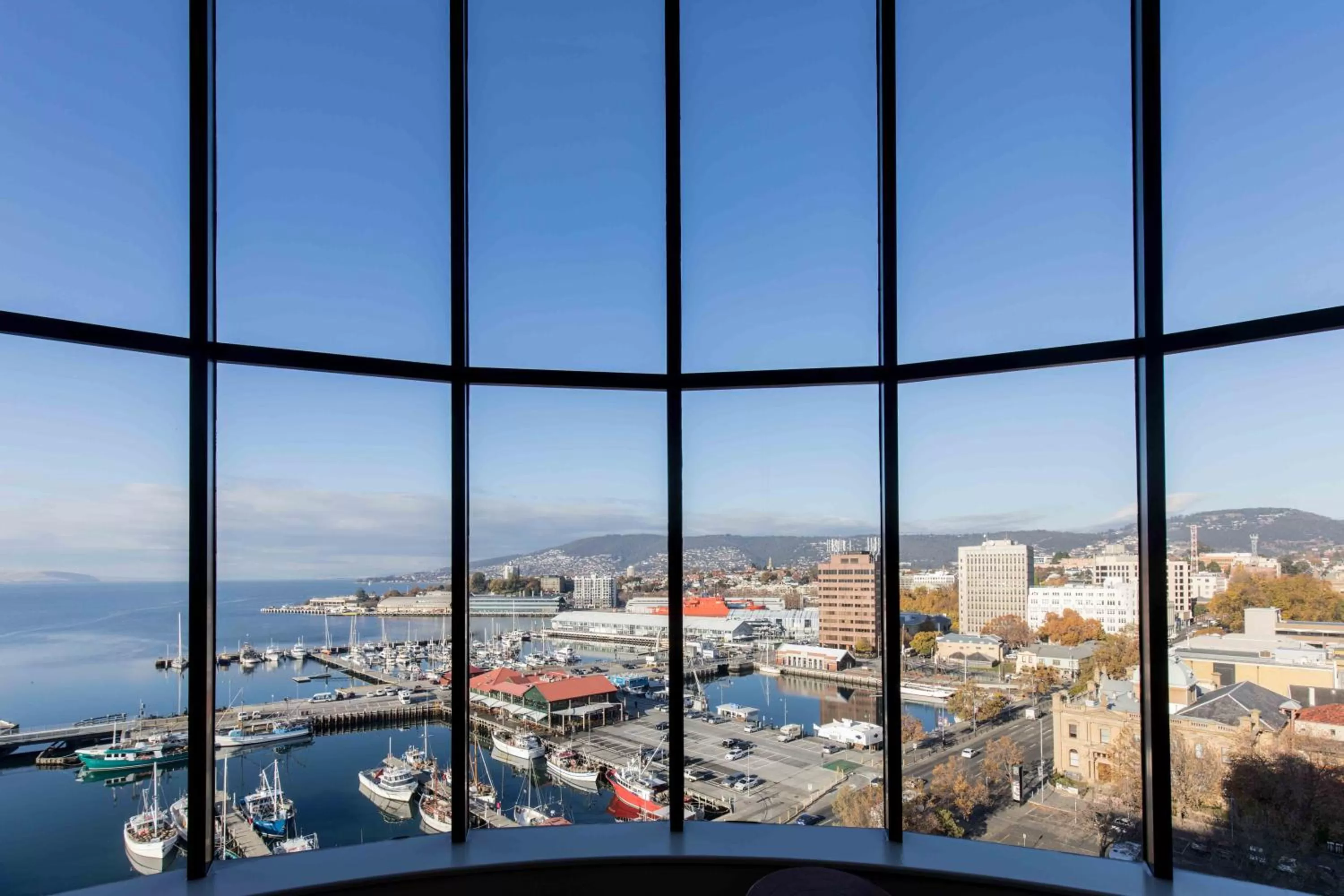 City view in Hotel Grand Chancellor Hobart