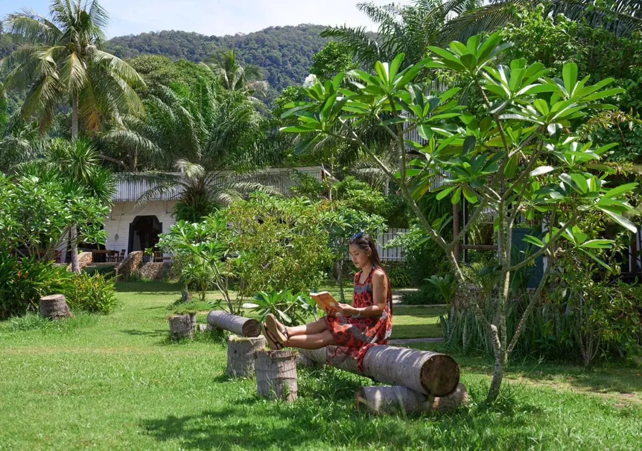 People in Elephant Bay Resort