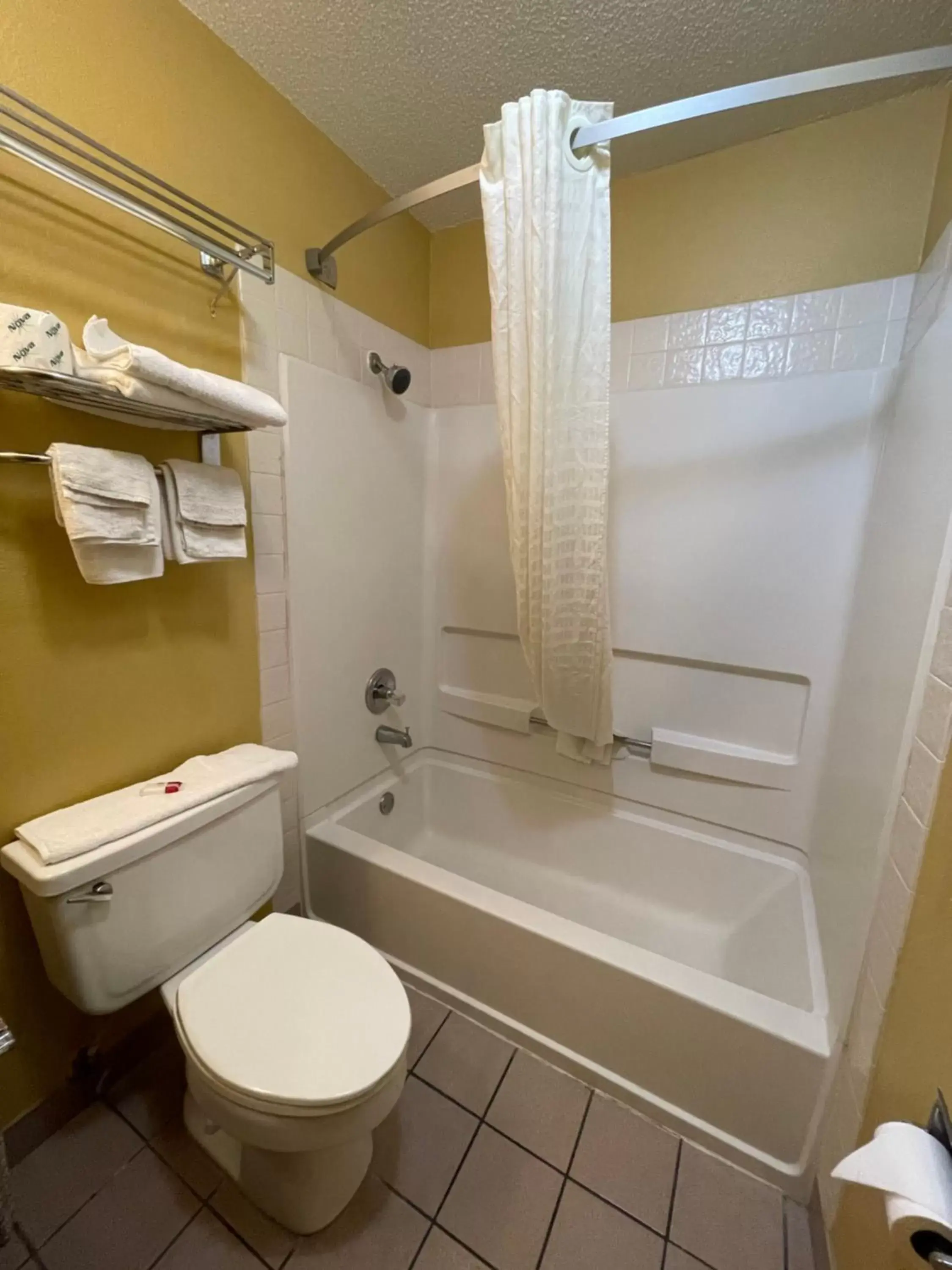 Bath, Bathroom in Super 8 by Wyndham Van Buren/Ft. Smith Area