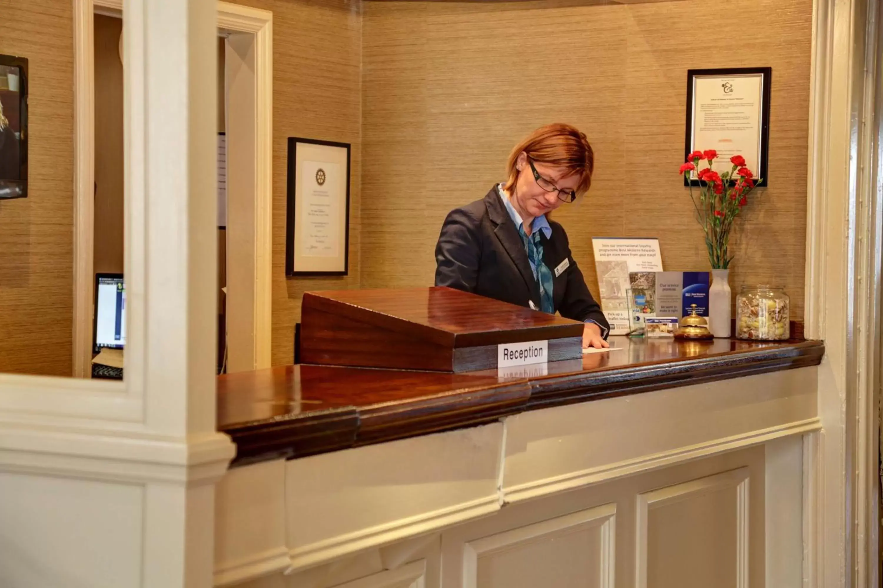 Lobby or reception, Lobby/Reception in The Rose & Crown Hotel, Sure Hotel Collection by Best Western