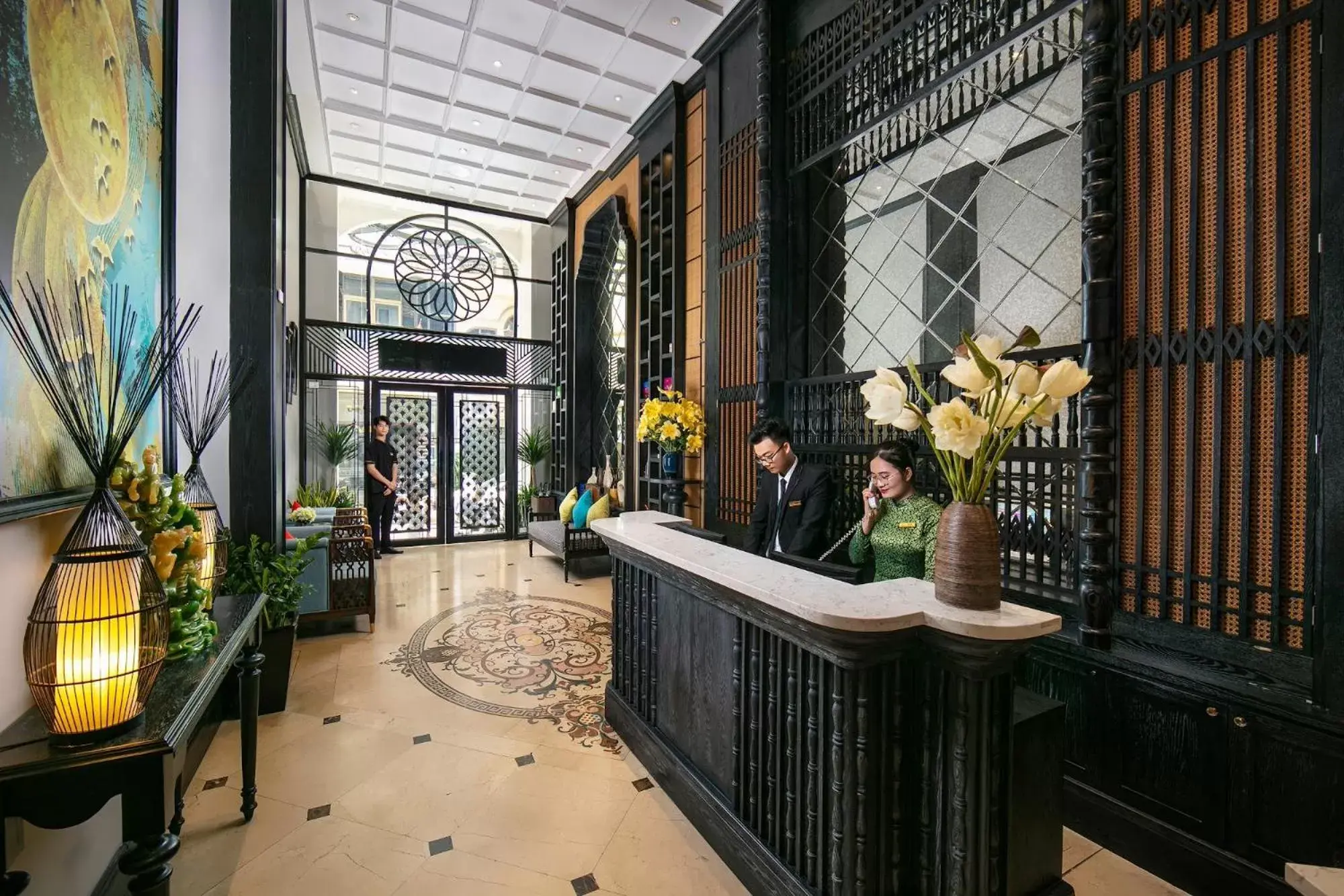 Staff, Lobby/Reception in Scent Premium Hotel