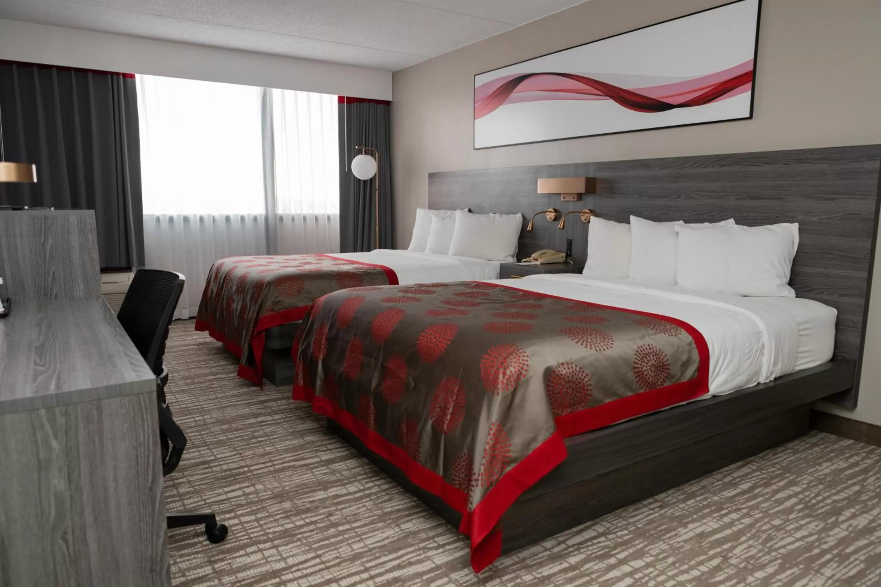 Double Room with Two Double Beds - Non-Smoking in Ramada by Wyndham Cedar Rapids