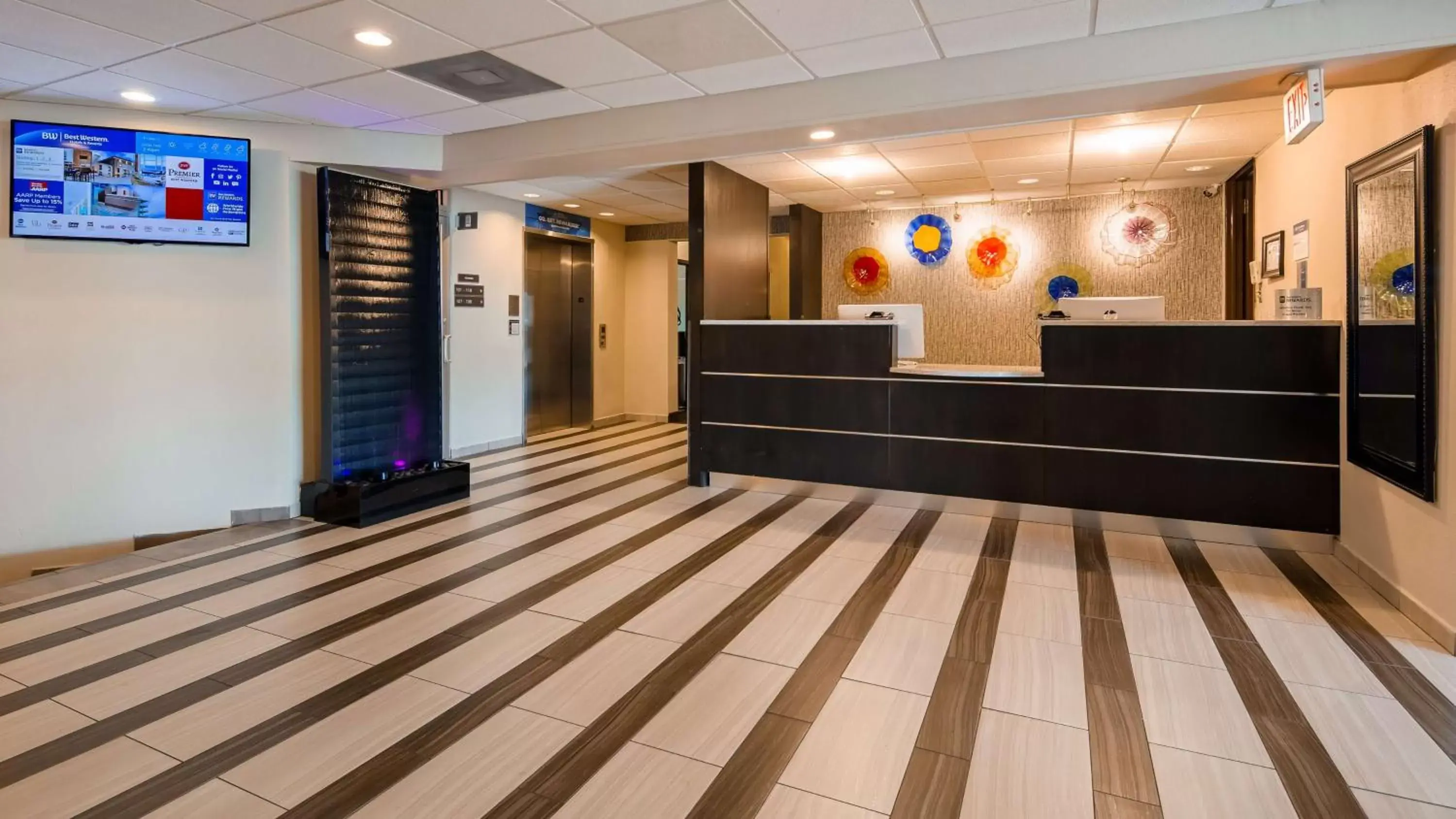 Lobby or reception, Lobby/Reception in Best Western Charlotte Airport Lower South End Hotel