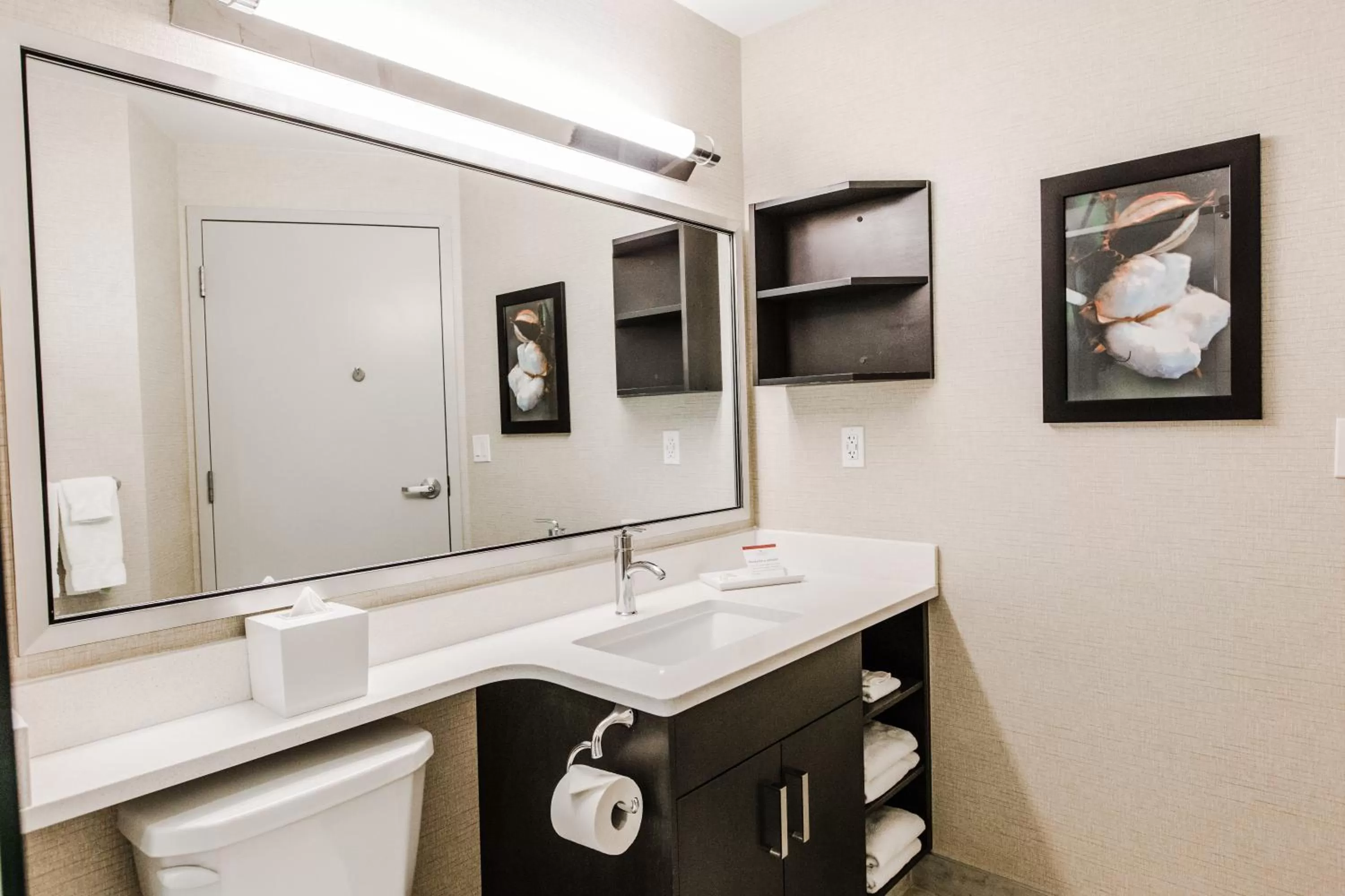 Bathroom in Candlewood Suites West Edmonton - Mall Area by IHG