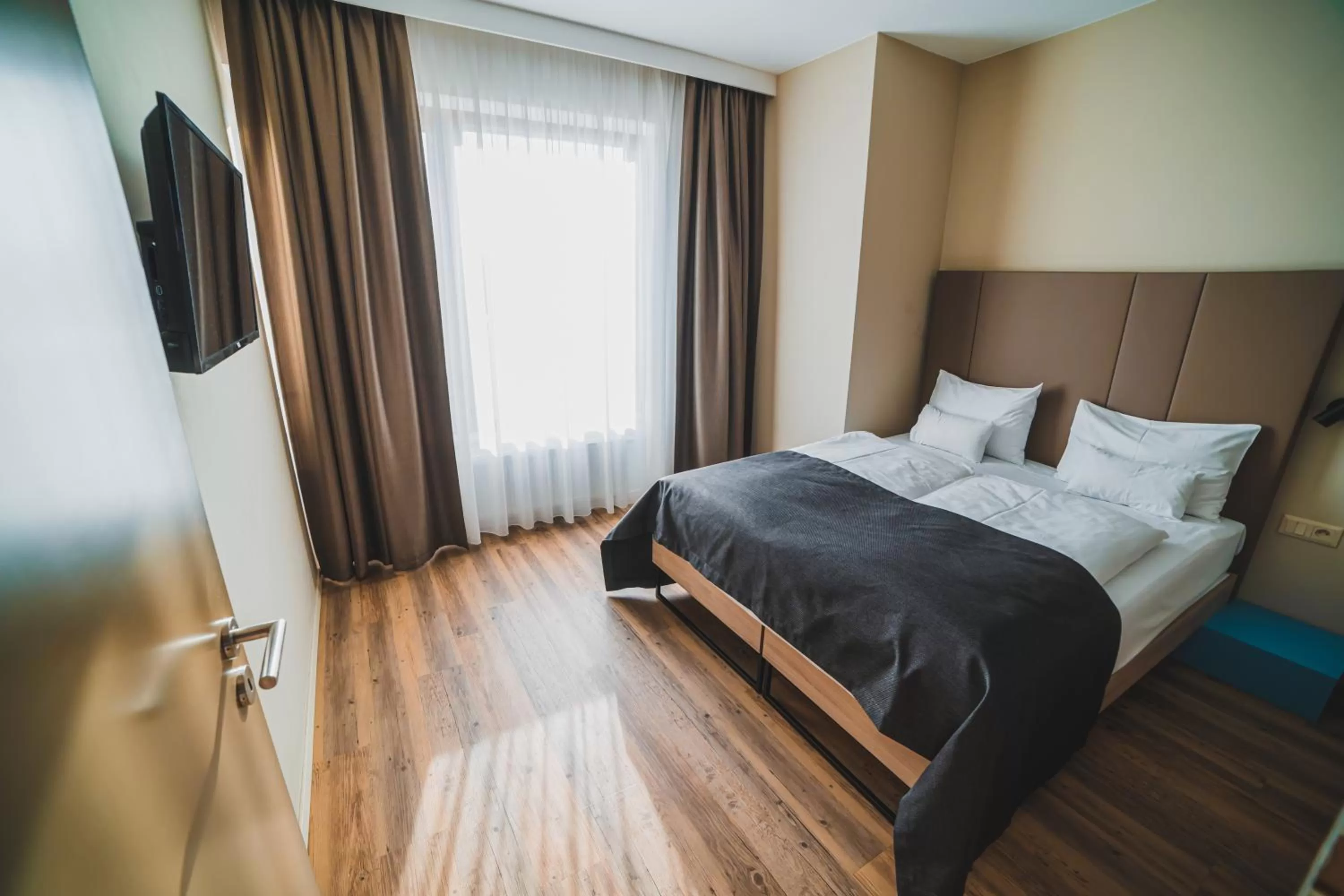 Bedroom, Bed in Avenue Pallova 28